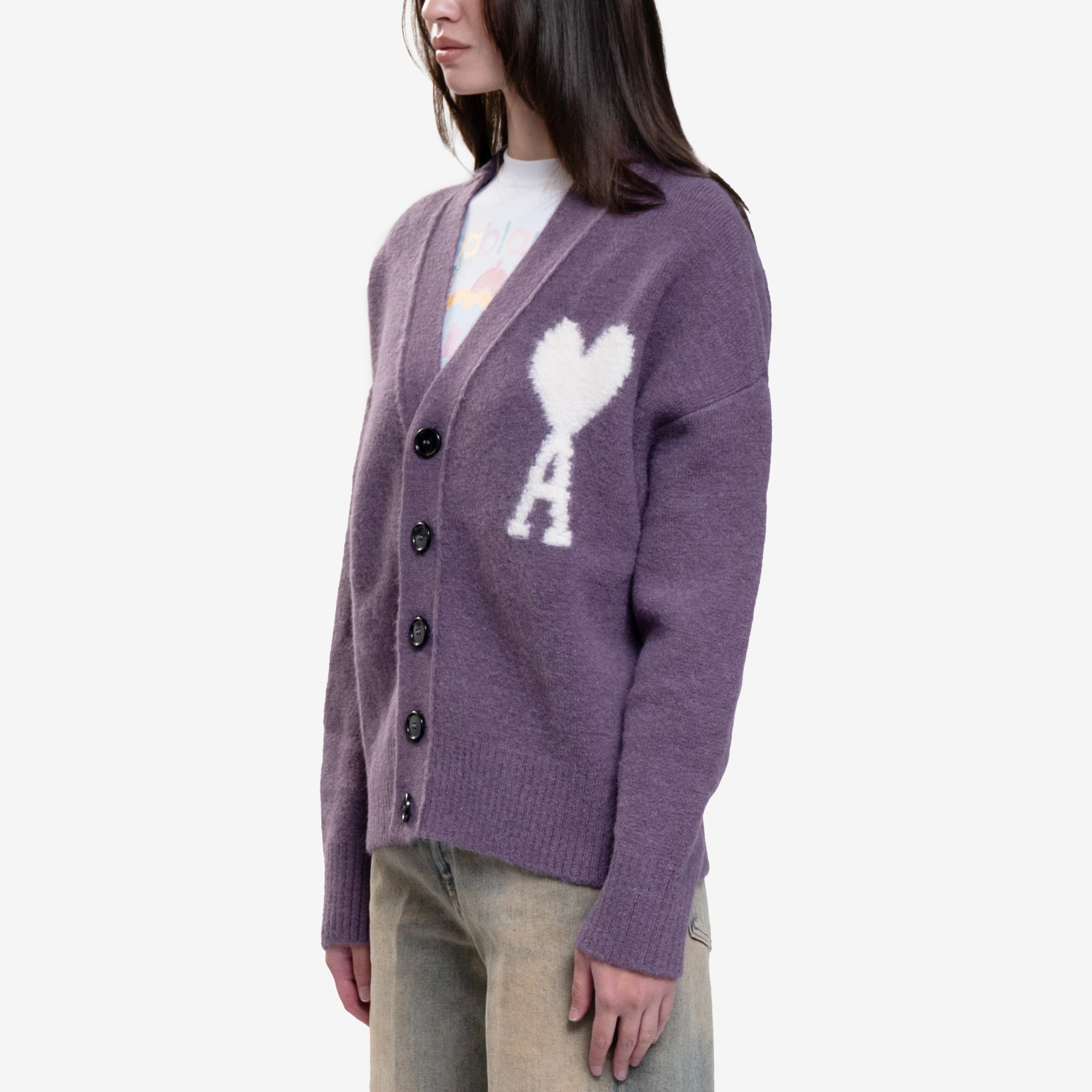 Photo of AMI Off White ADC Cardigan - 3