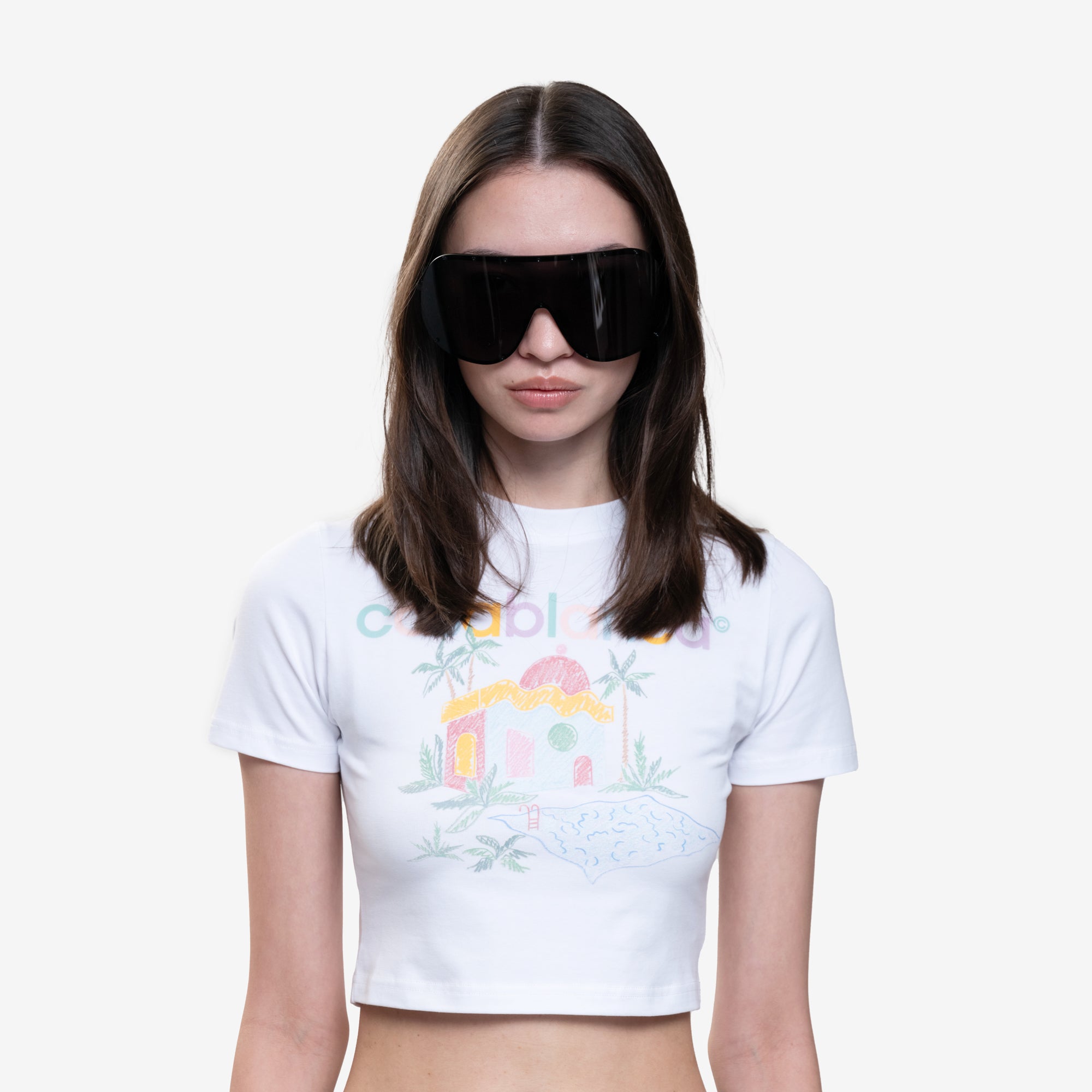 Rick Owens Shield Sunglasses Black - 2