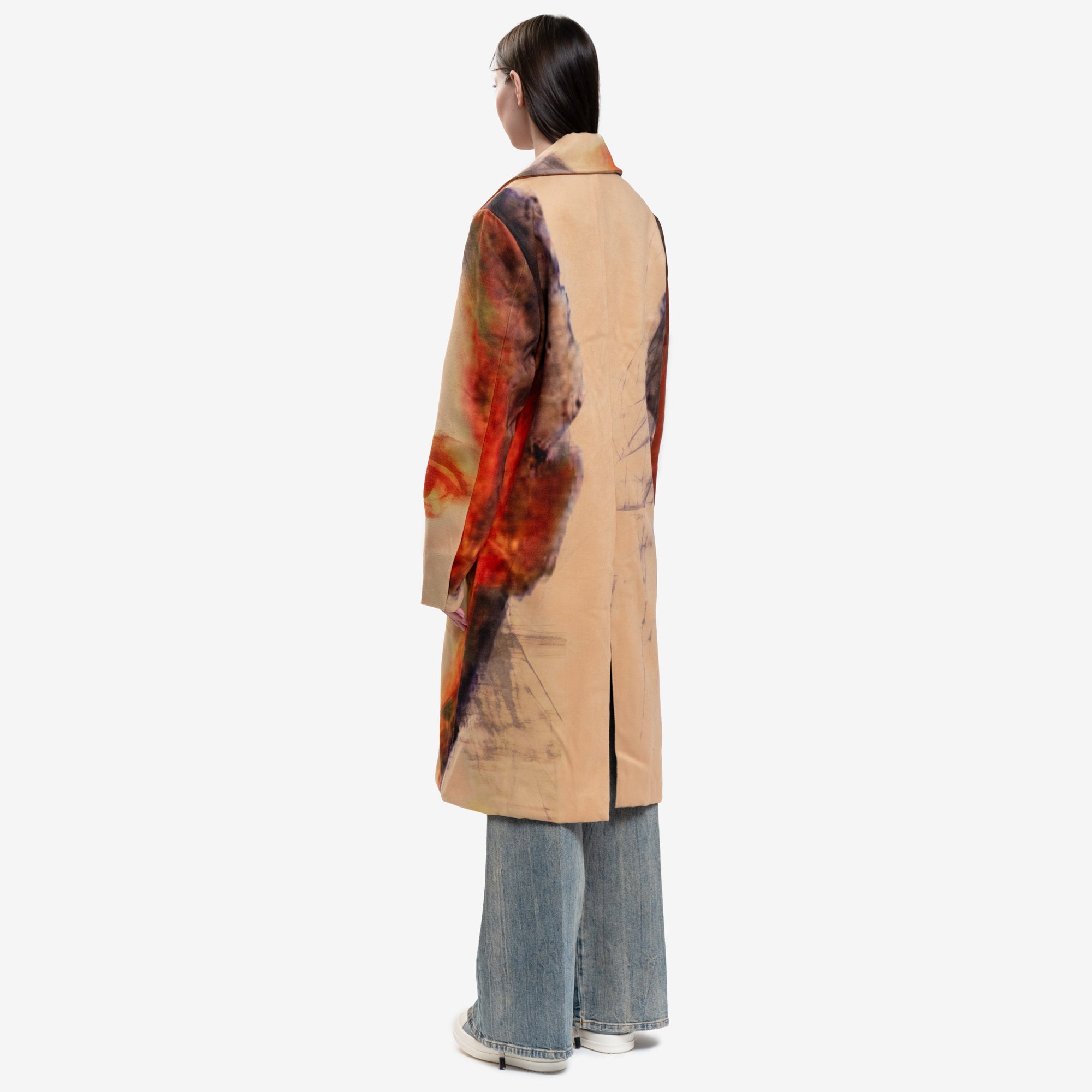 KidSuper Girl Face Overcoat Multi - 8