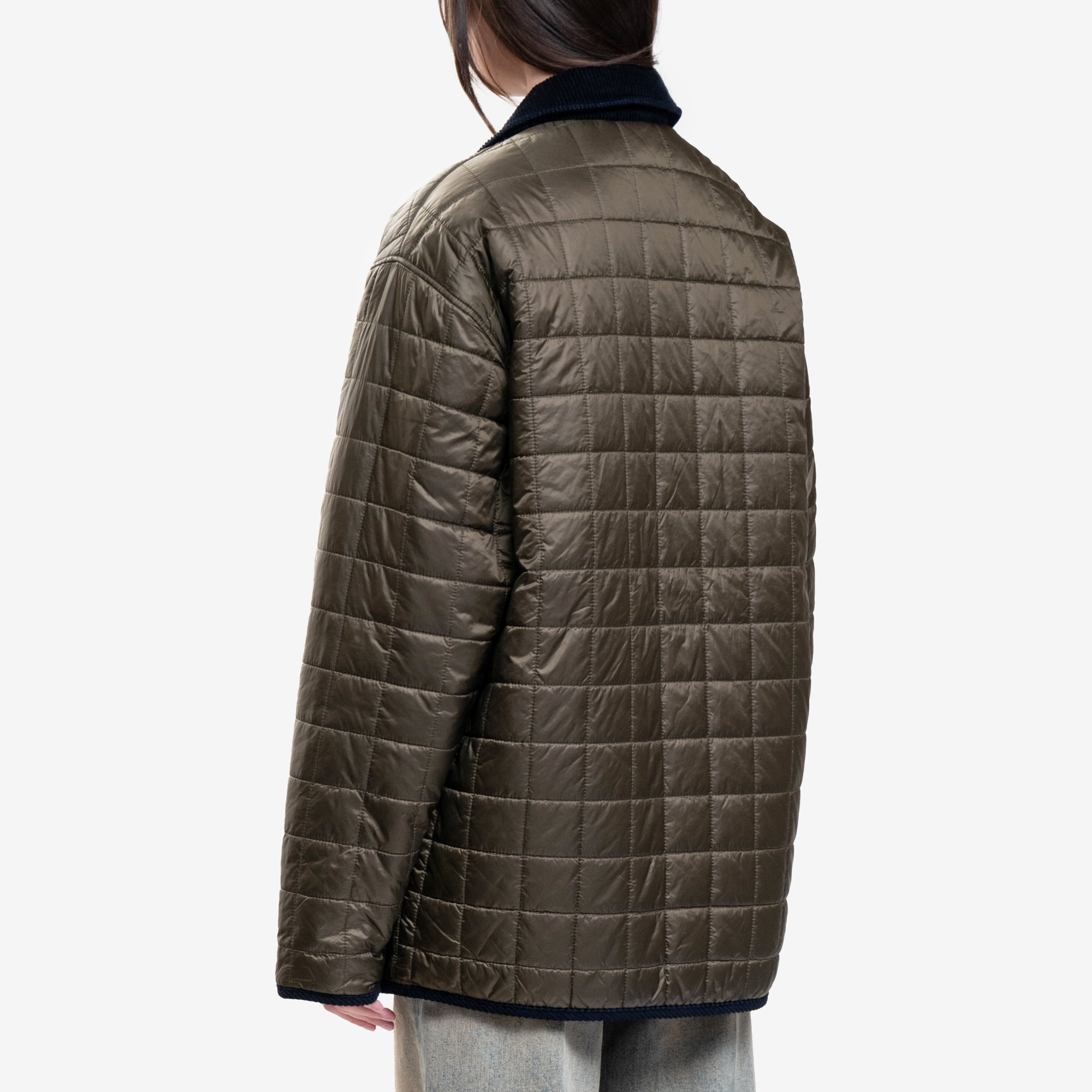 Drôle de Monsieur Le Veste Matelassee Khaki Green - 4