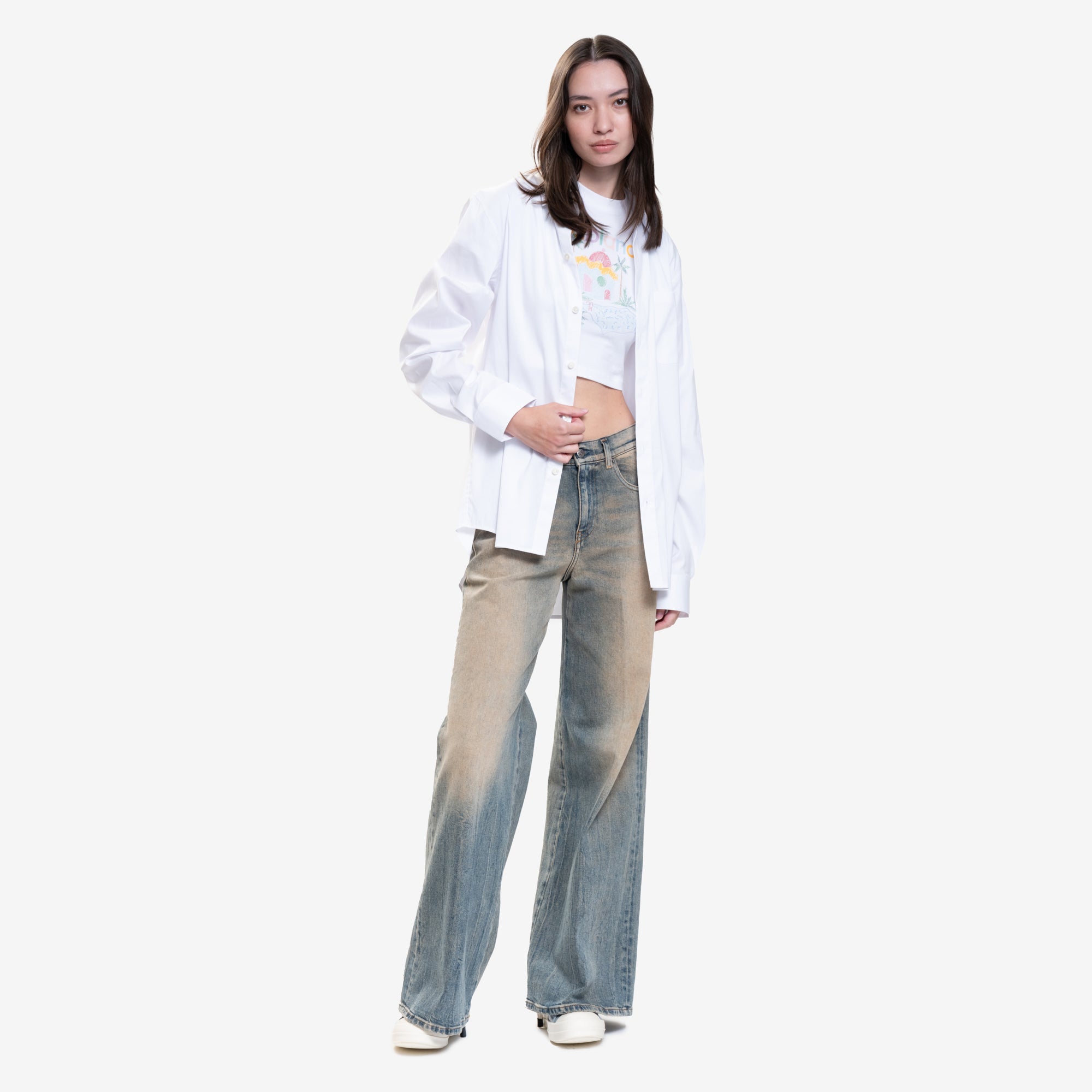 Photo of Helmut Lang Apex Oversize Back Shirt - 5
