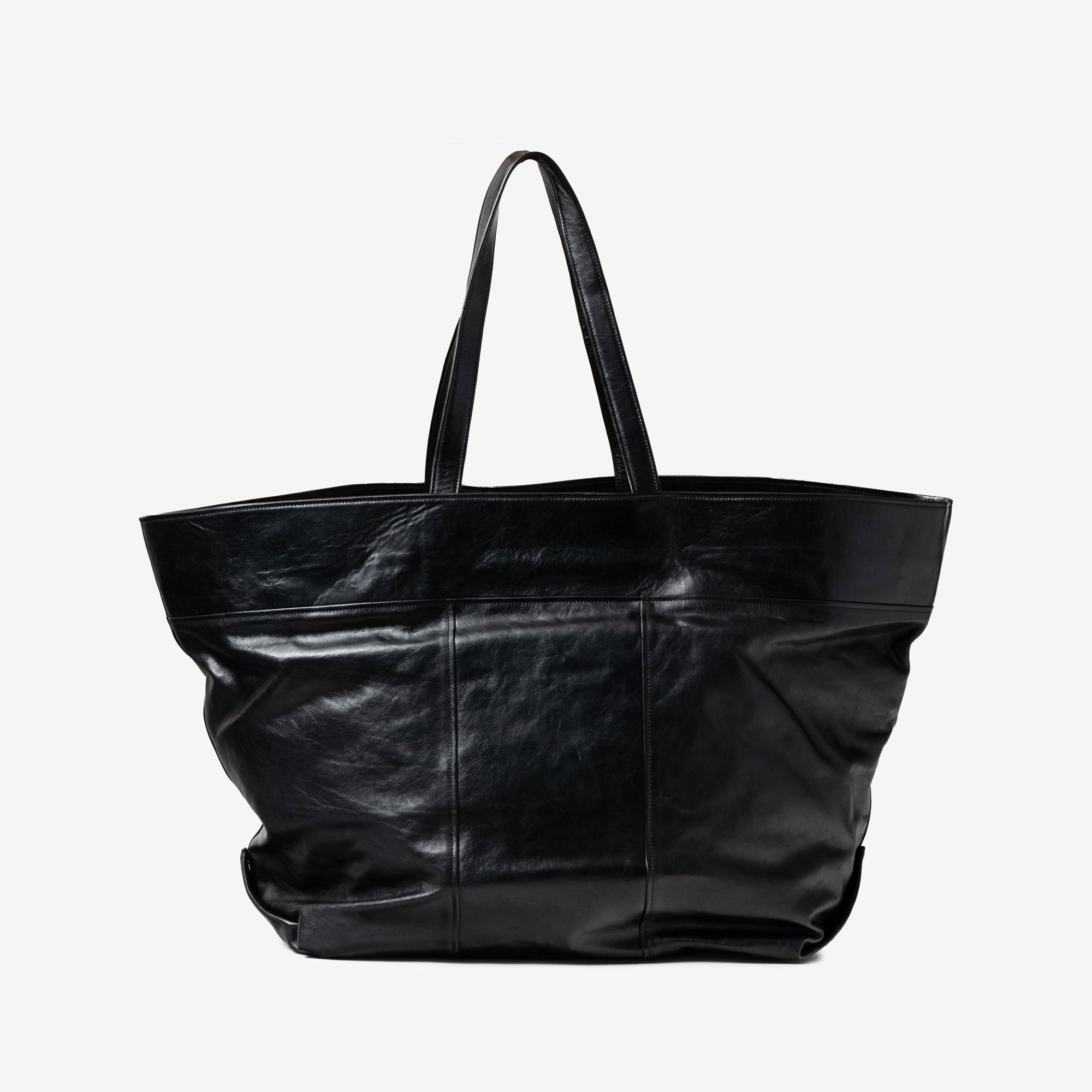 AMI East West Maxi AMI Shopper Black - 3