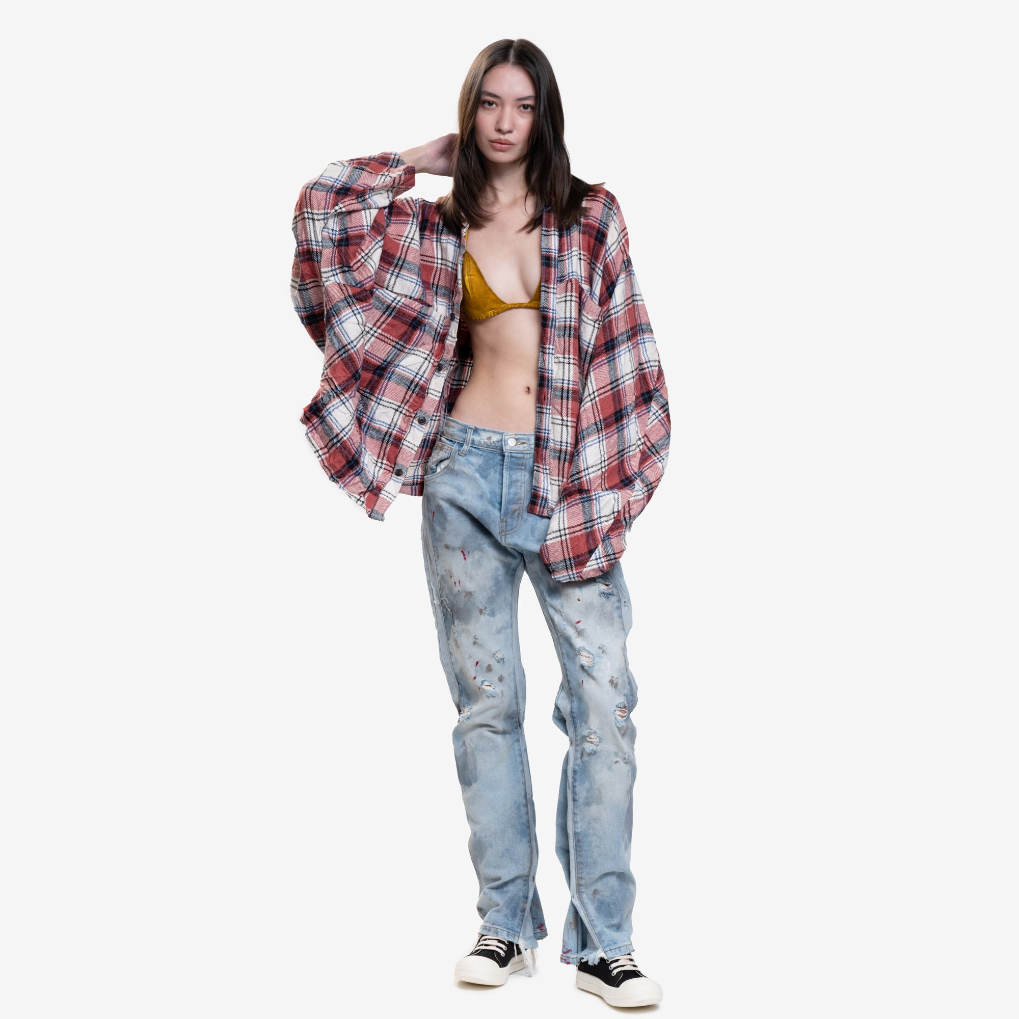 RRR123 Painted Repented Pants Indigo - 2