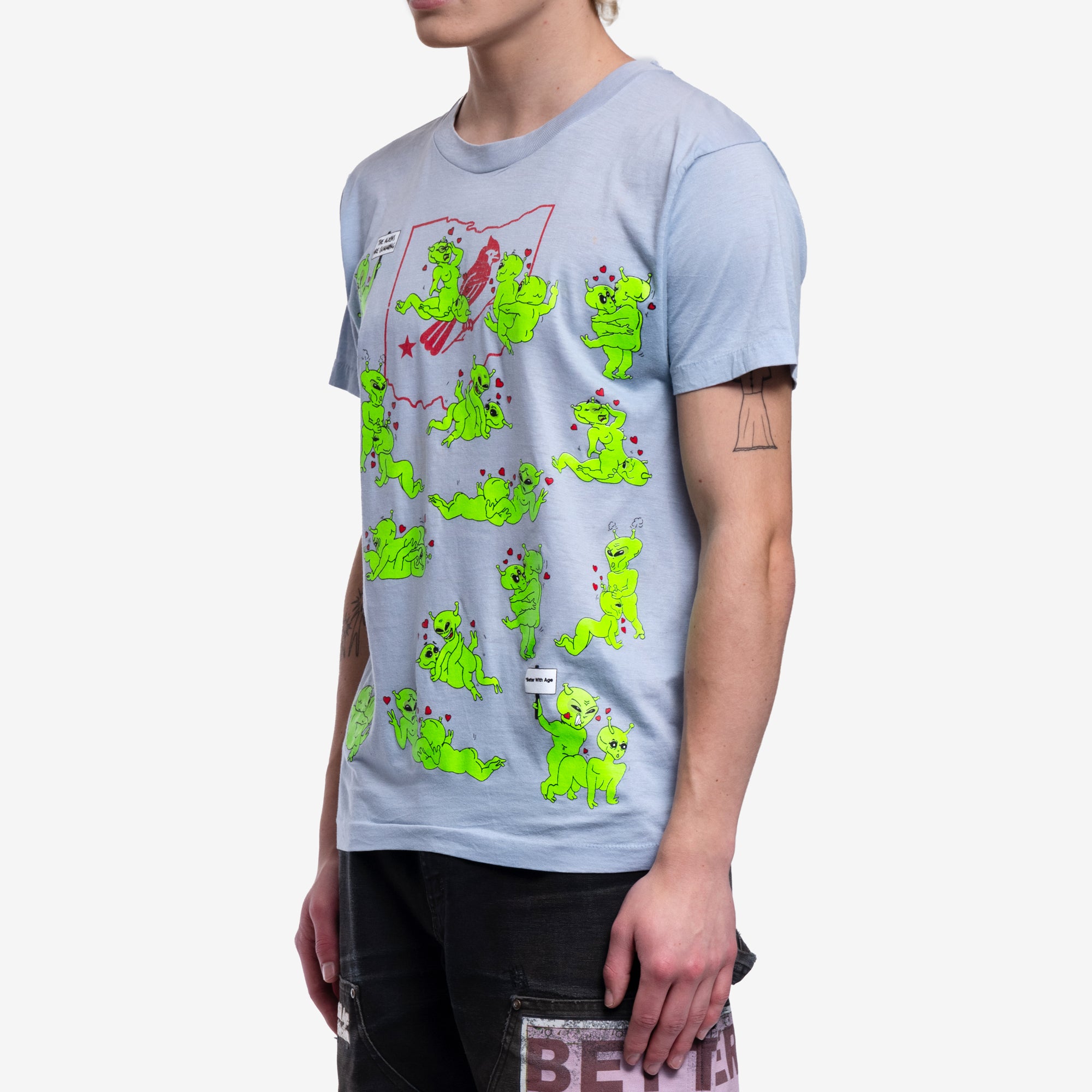 Better With Age Area 69 T-Shirt Multi - 3