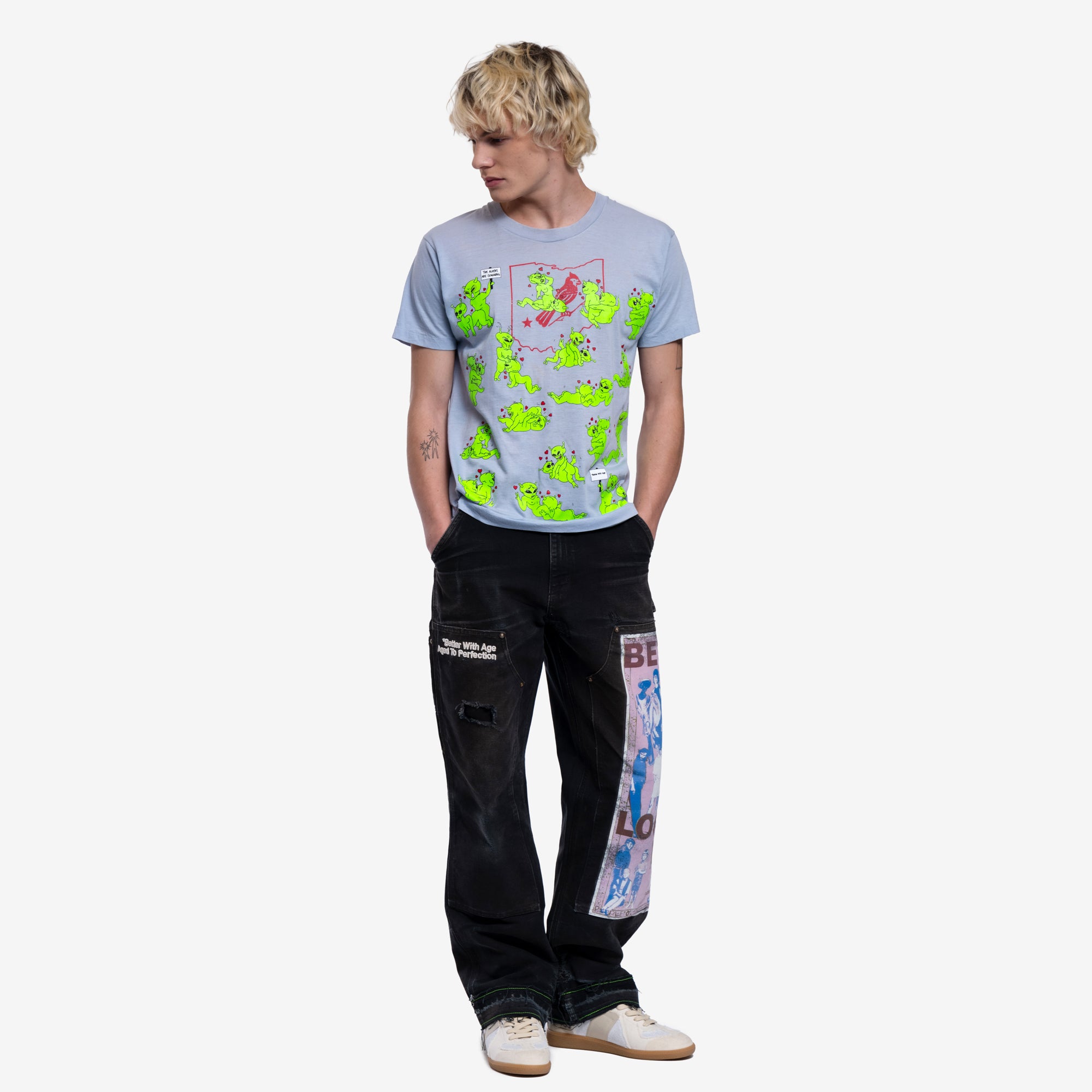 Better With Age Area 69 T-Shirt Multi - 2