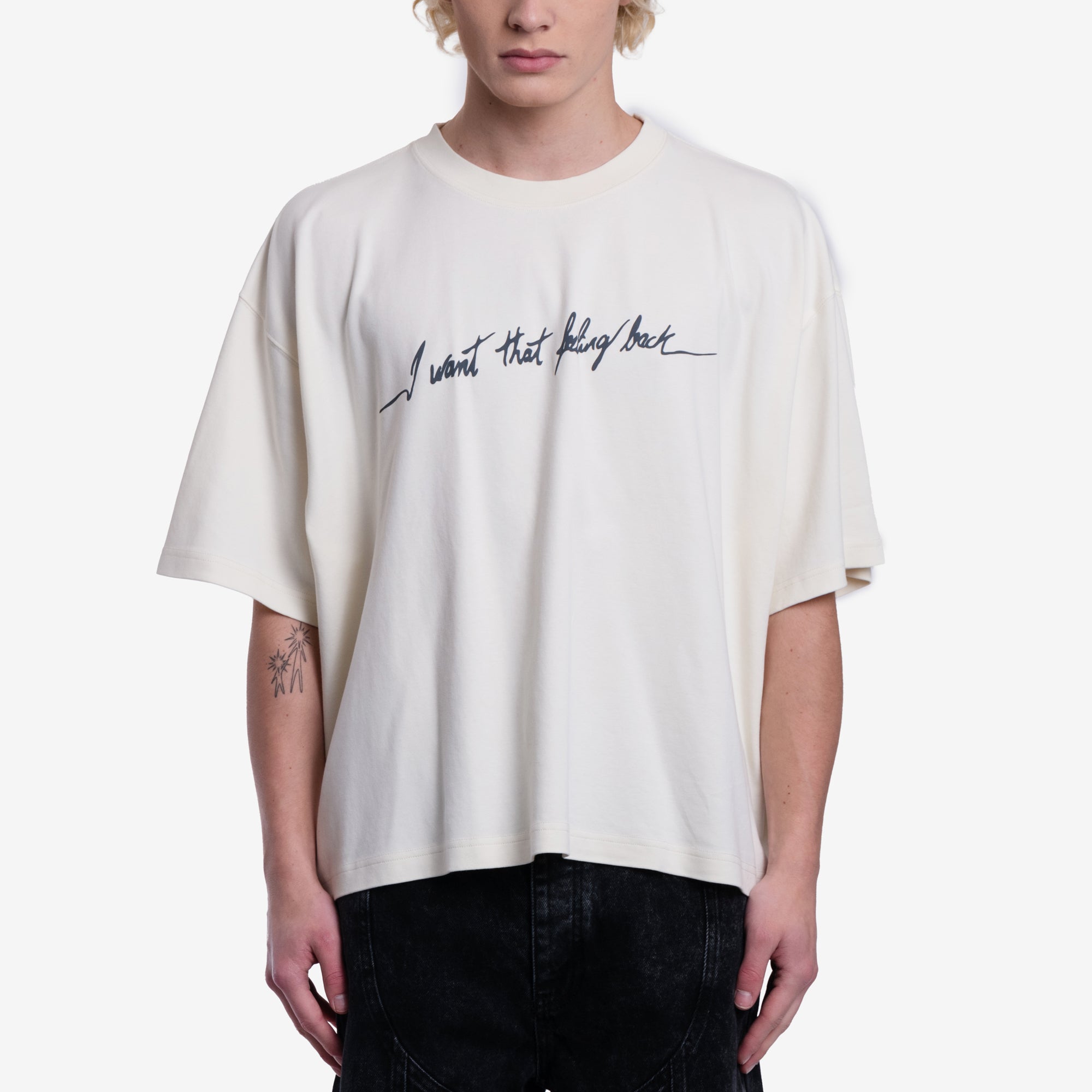 Achilles Ion Gabriel Soma T-Shirt Off White - 1