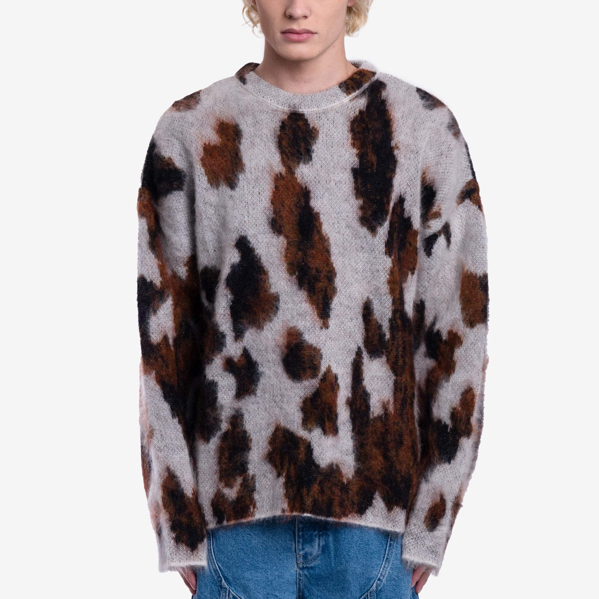 Achilles Ion Gabriel Entourage Mohair Sweater Cow - 1