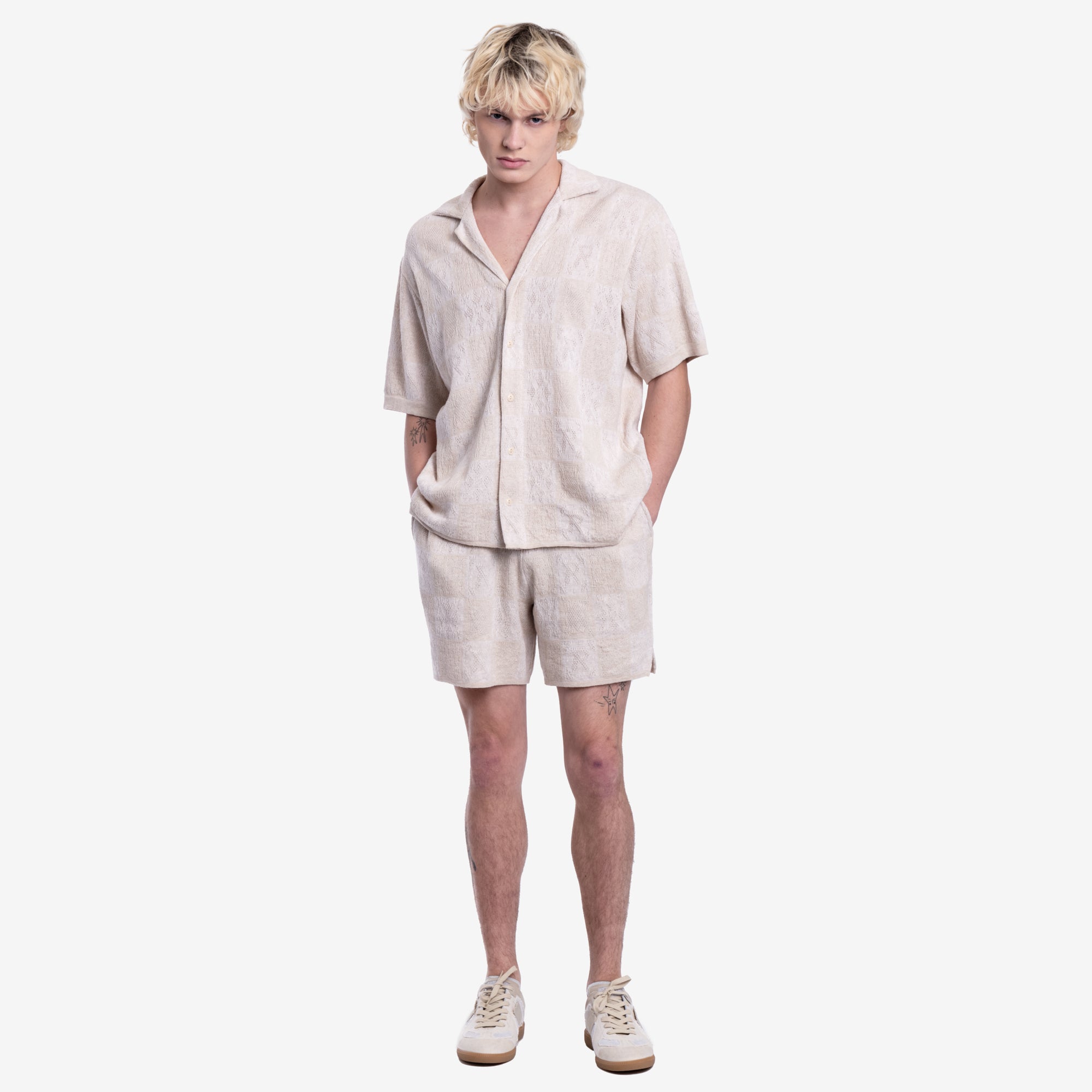 Represent Crochet Shorts Multi - 2