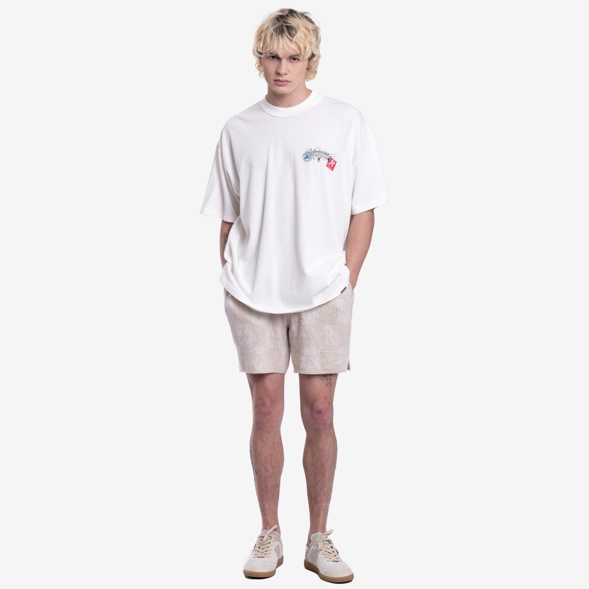 Represent Girls of Summer T-Shirt Flat White - 2