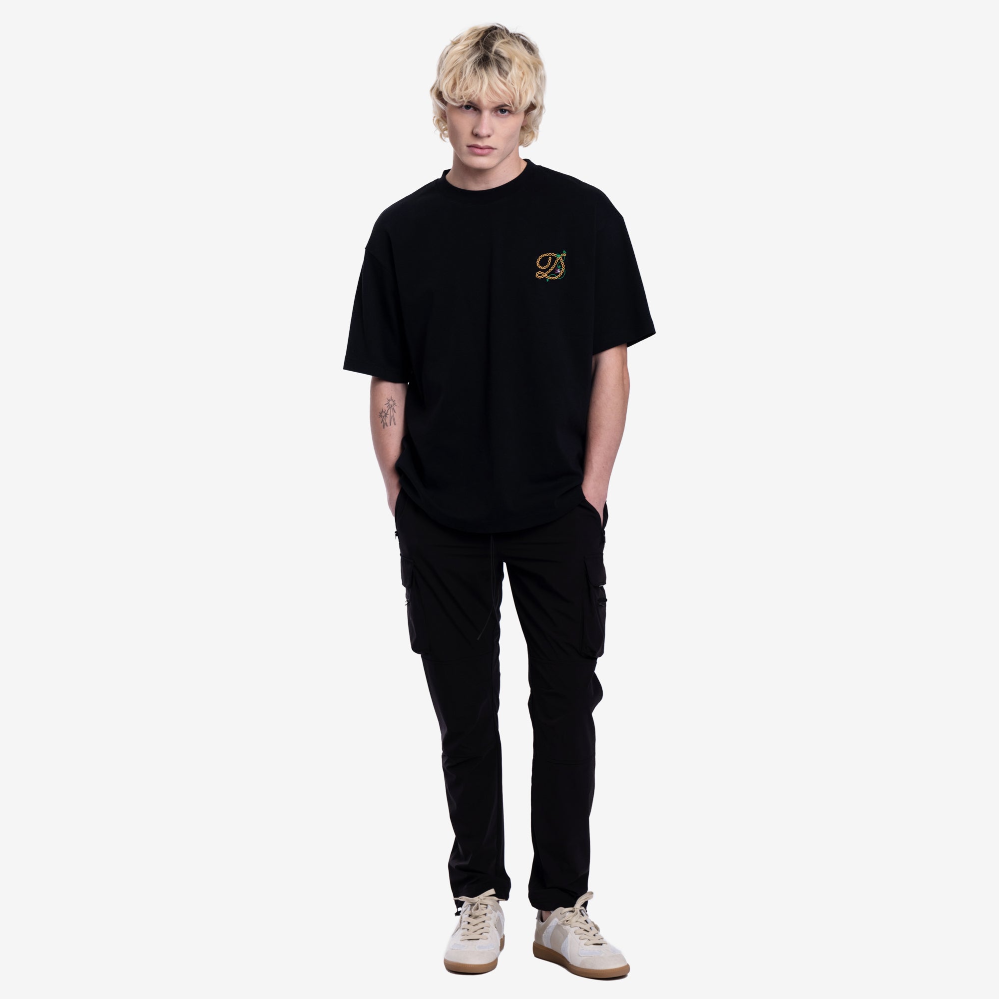 Drôle de Monsieur Le T-Shirt D Raisin Black - 2
