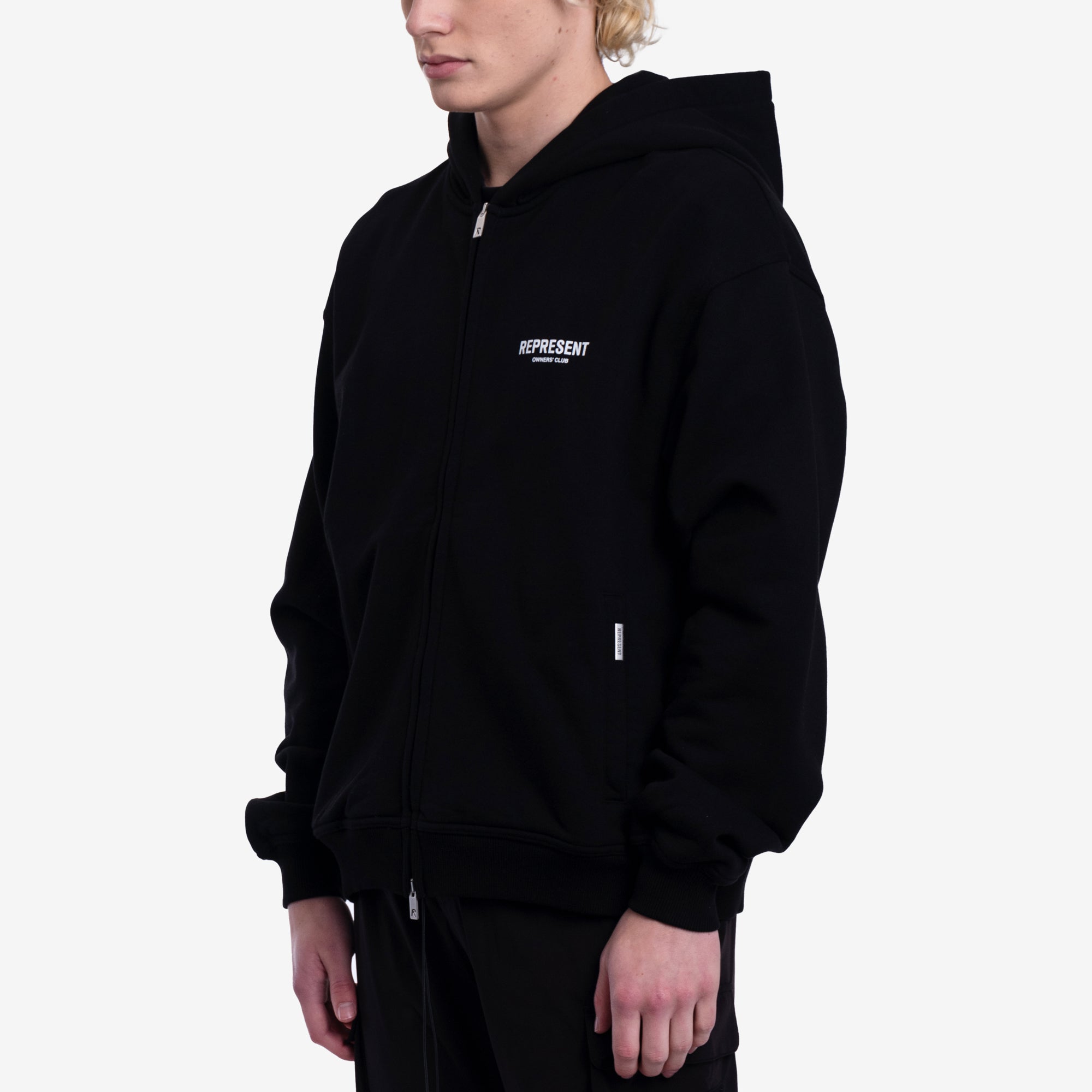 Represent Owners Club Zip Hoody Black - 3