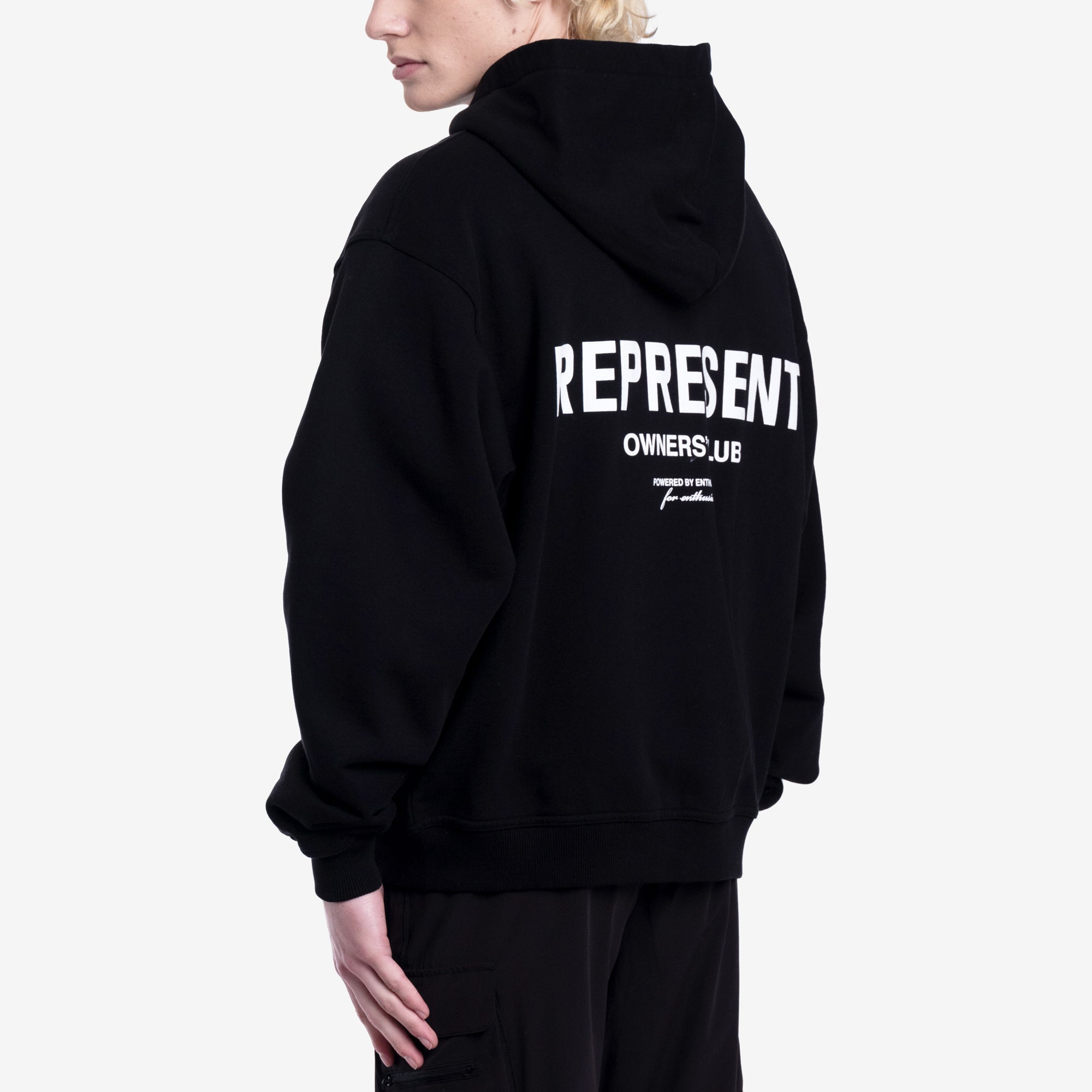 Represent Owners Club Zip Hoody Black - 4