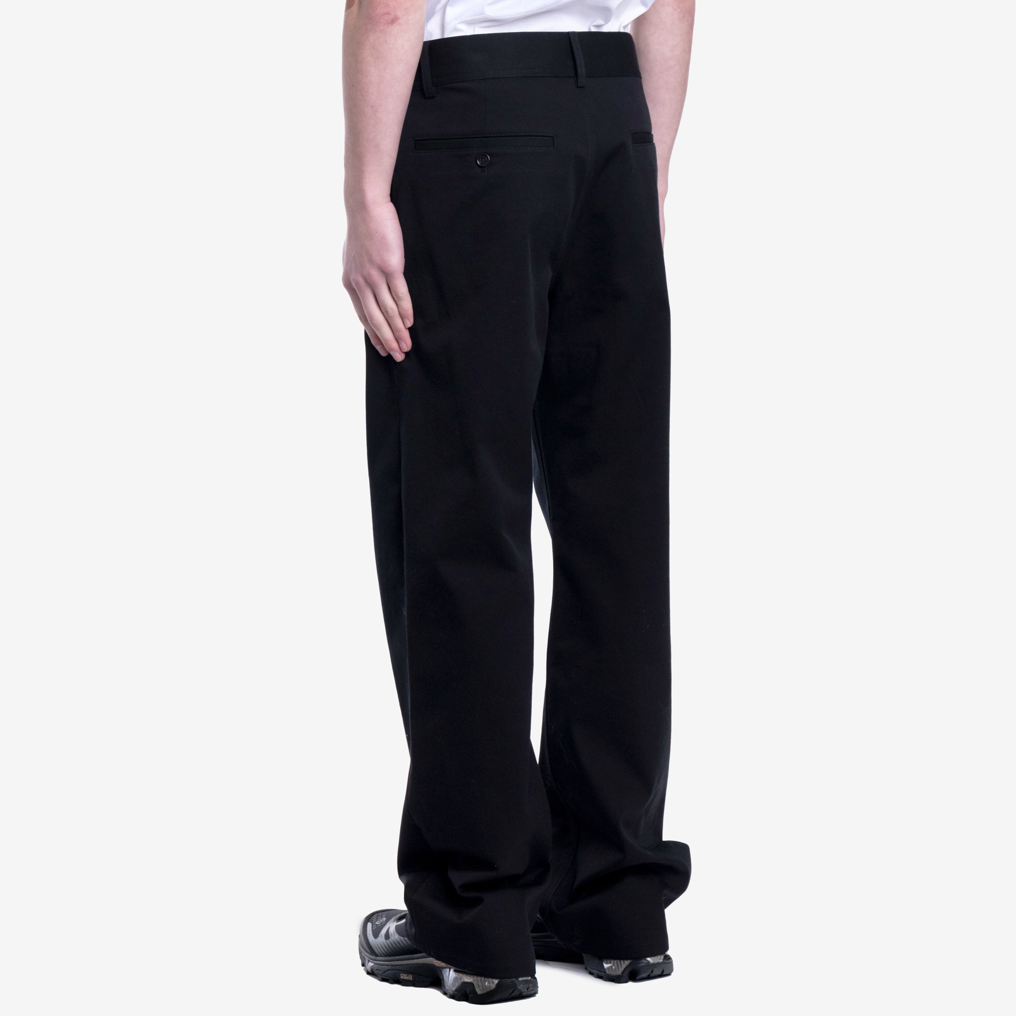 MARNI Straight Leg Chino Pants Black - 4