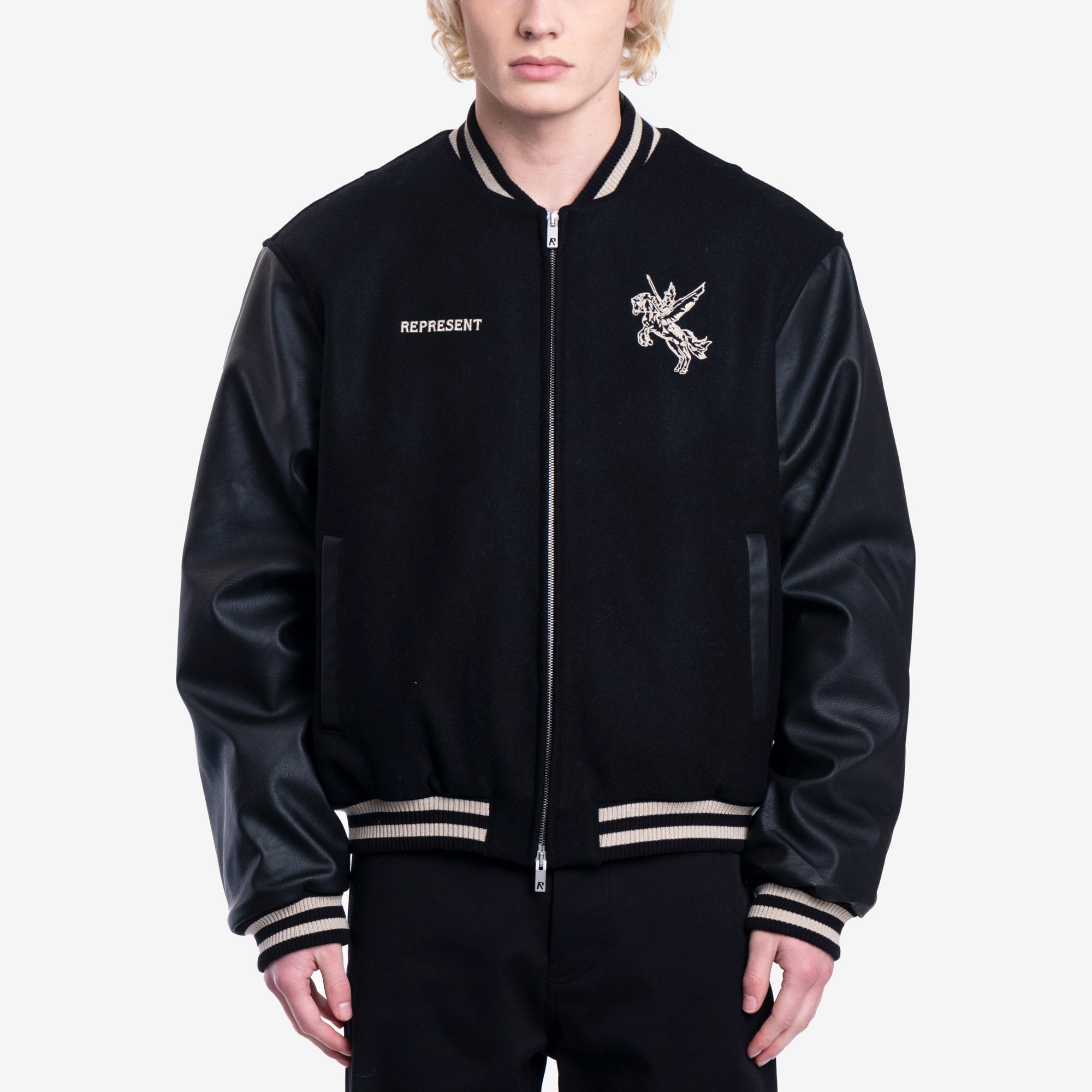 Photo of Represent Mascot Wool Varsity Jacket - 1