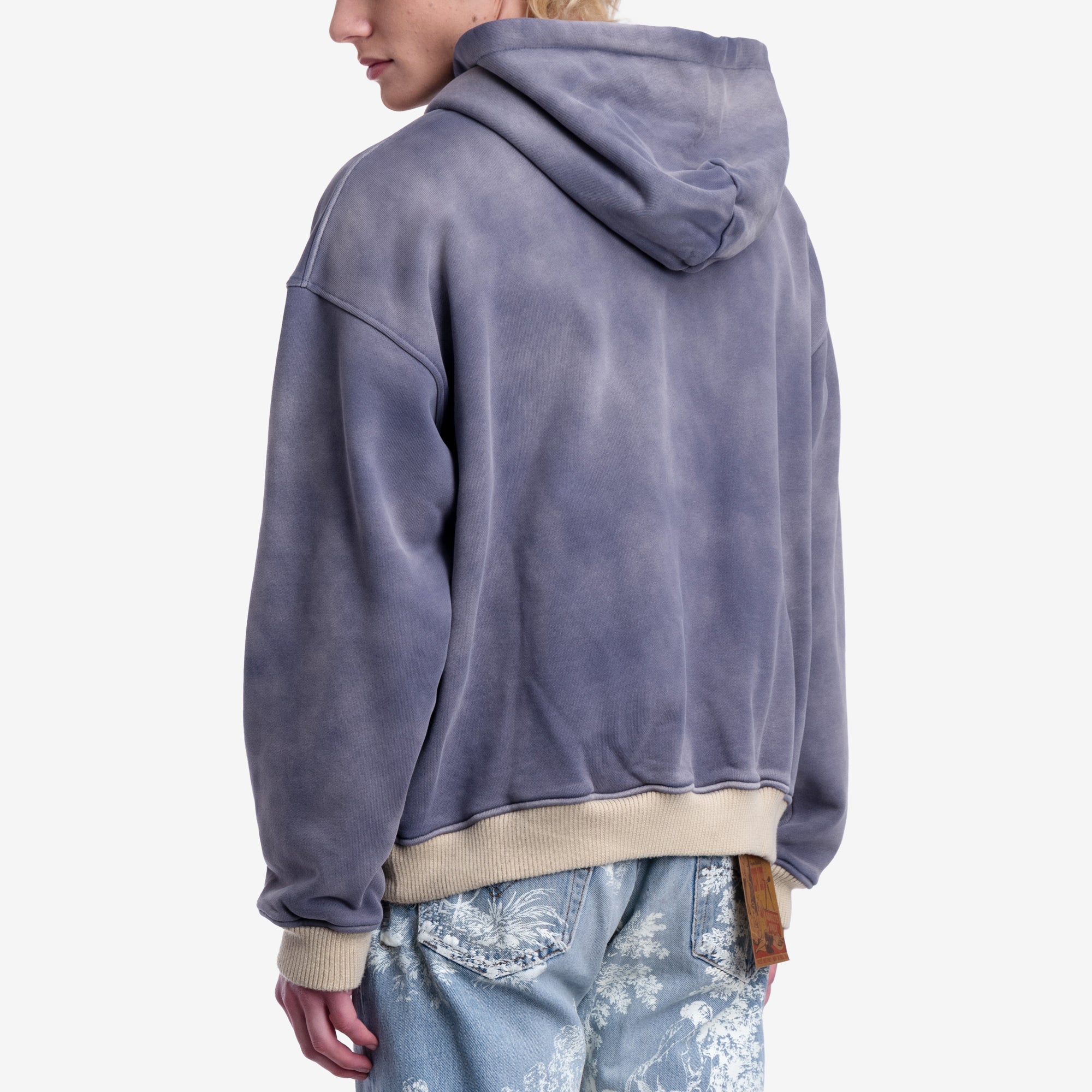 KidSuper Moon Zip Hoody Gray - 4