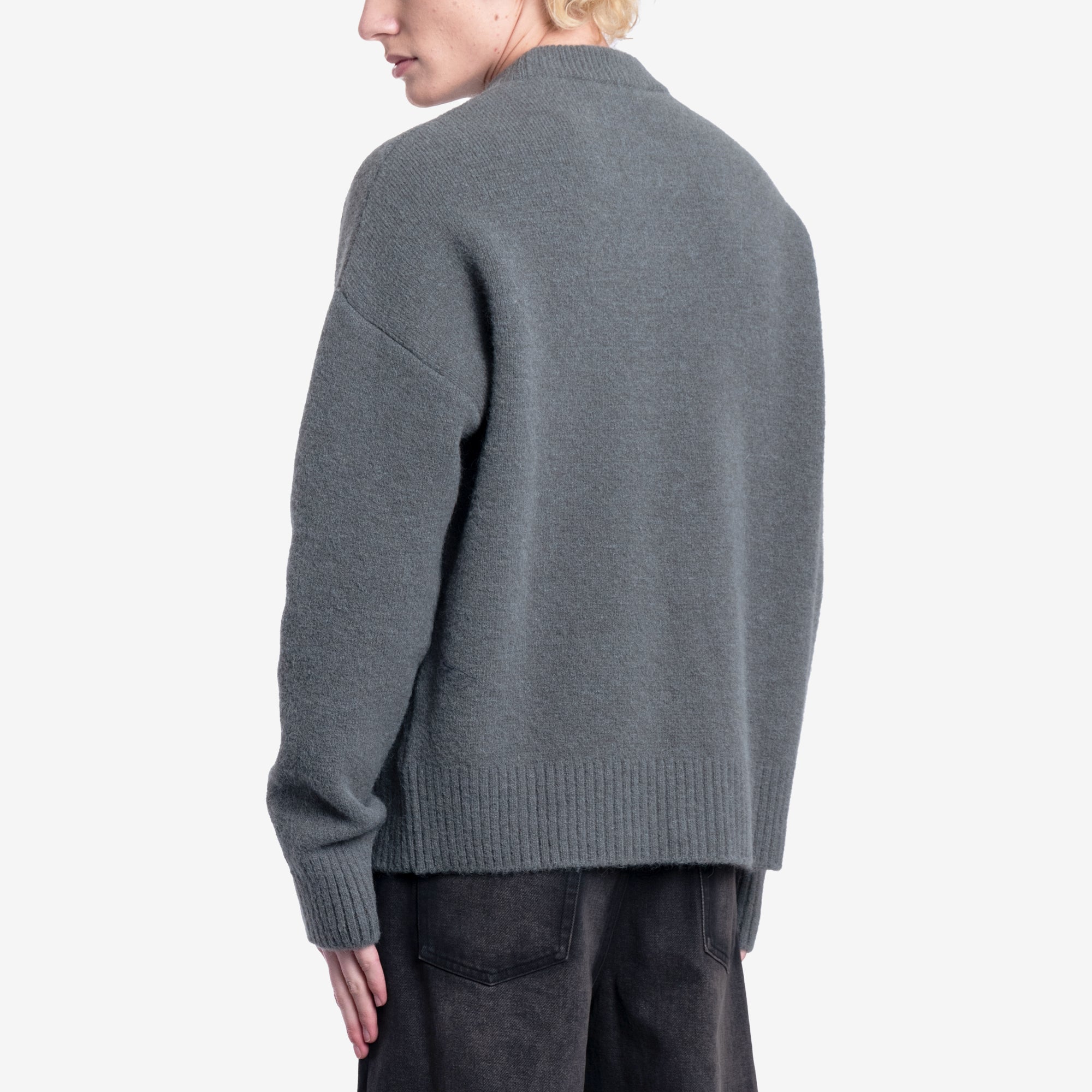 AMI Off White ADC Sweater Antique Clay - 4