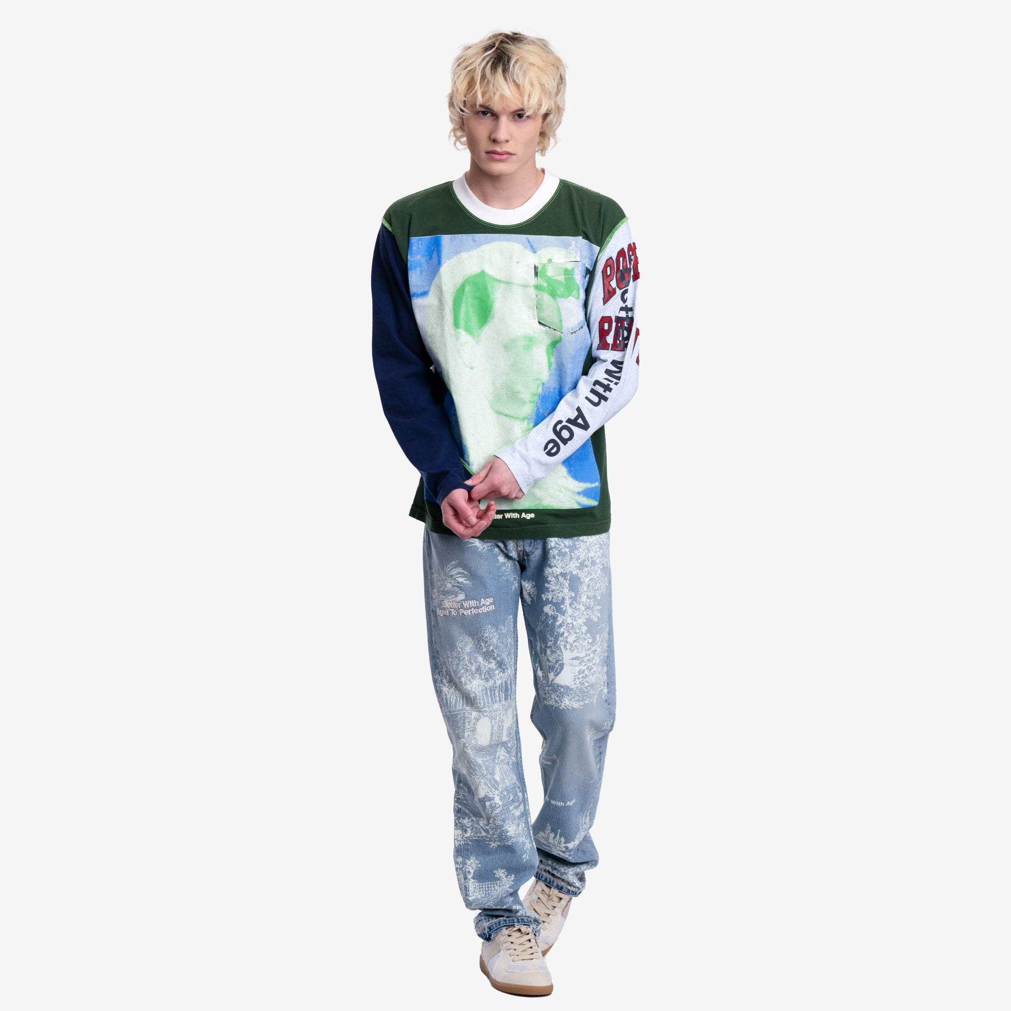 Better With Age Gilmore Reversible Long Sleeve Tee Multi - 2