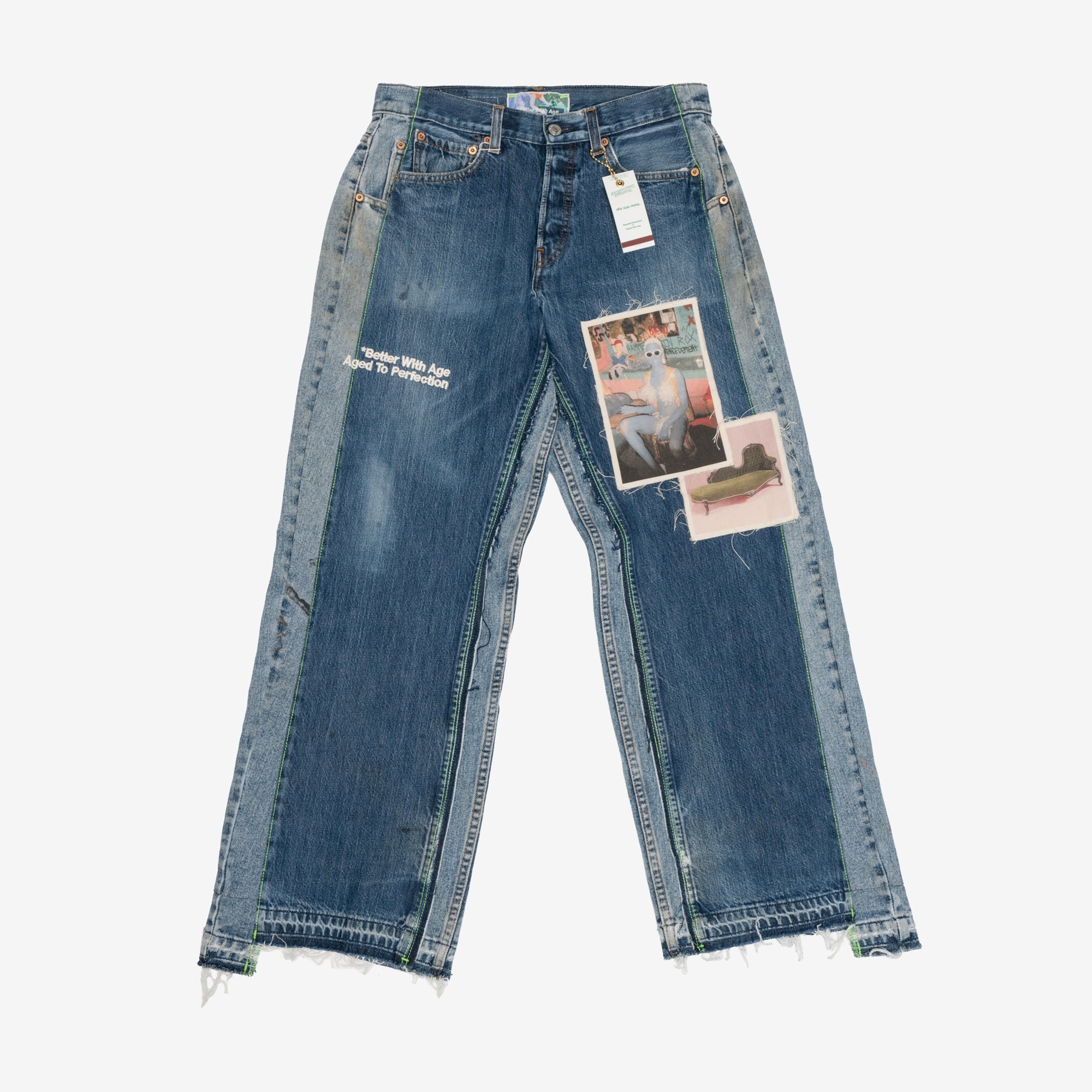 Better With Age Baggy Jawn Jeans Indigo - 5