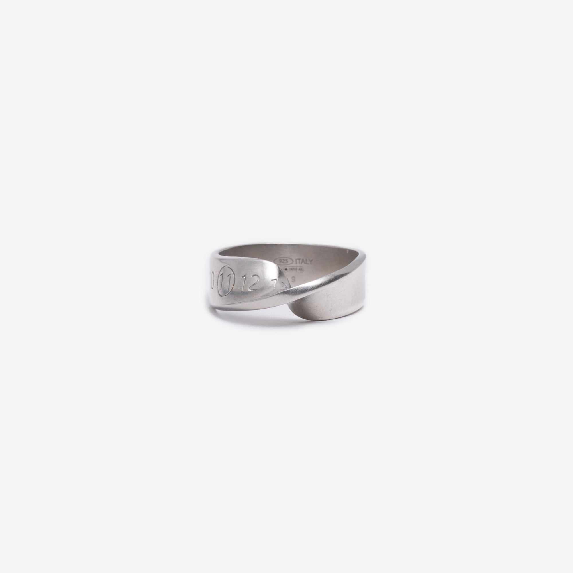 Maison Margiela Number Twist Ring Silver - 1