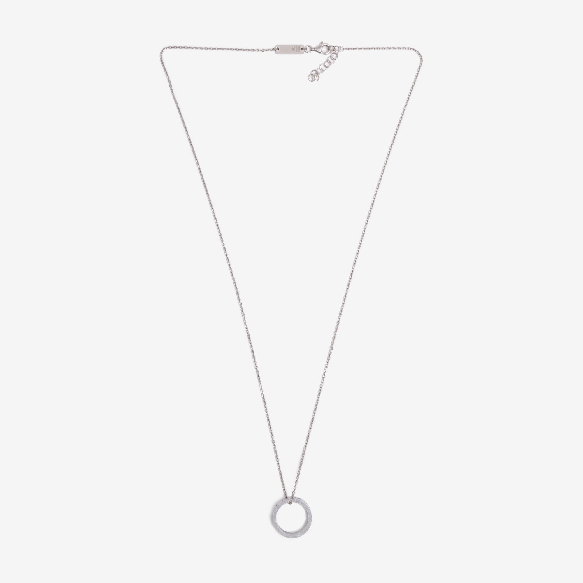 Maison Margiela Number Reference Necklace Silver - 1