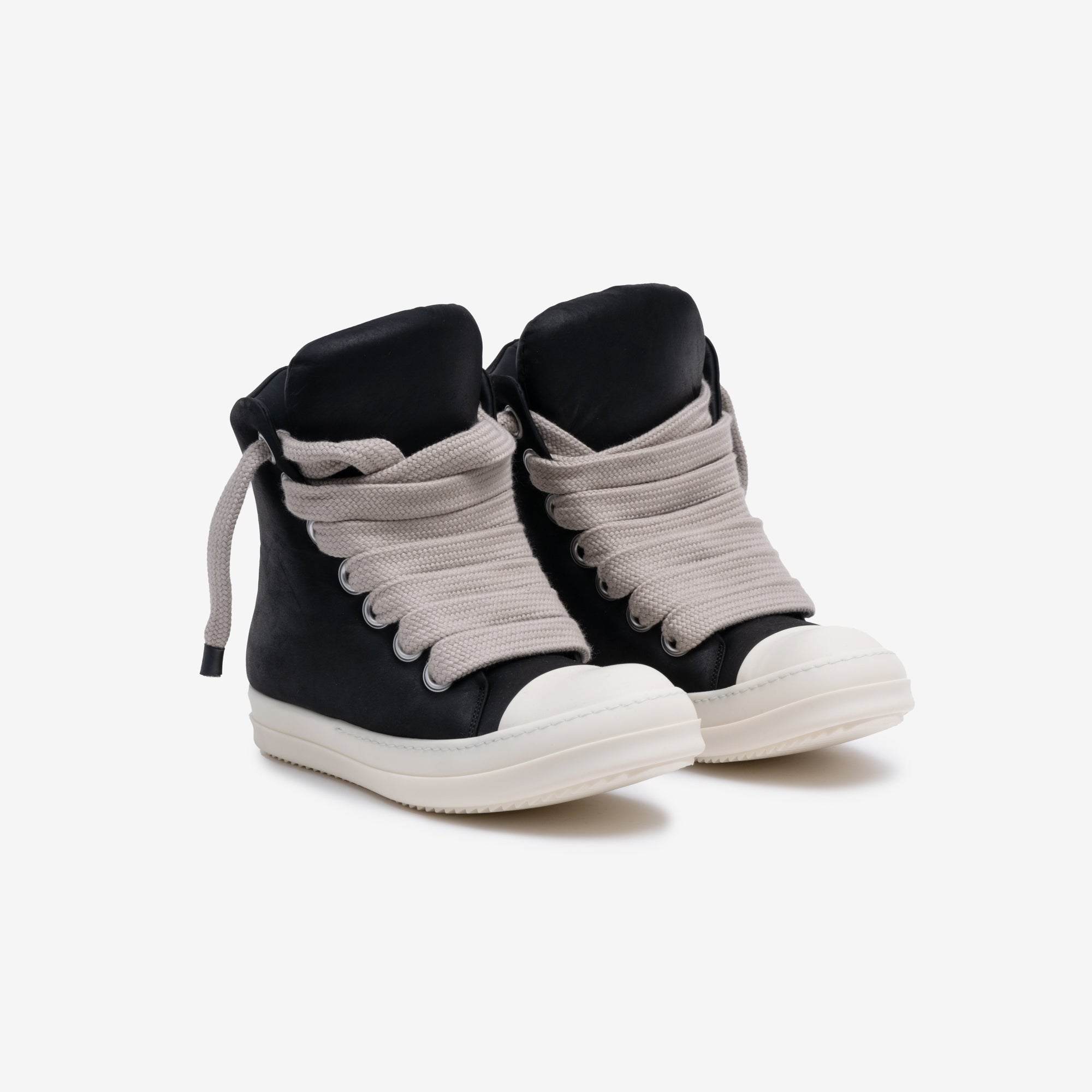 Photo of Rick Owens Womens High - Top Jumbolace Padded Sneakers - 1