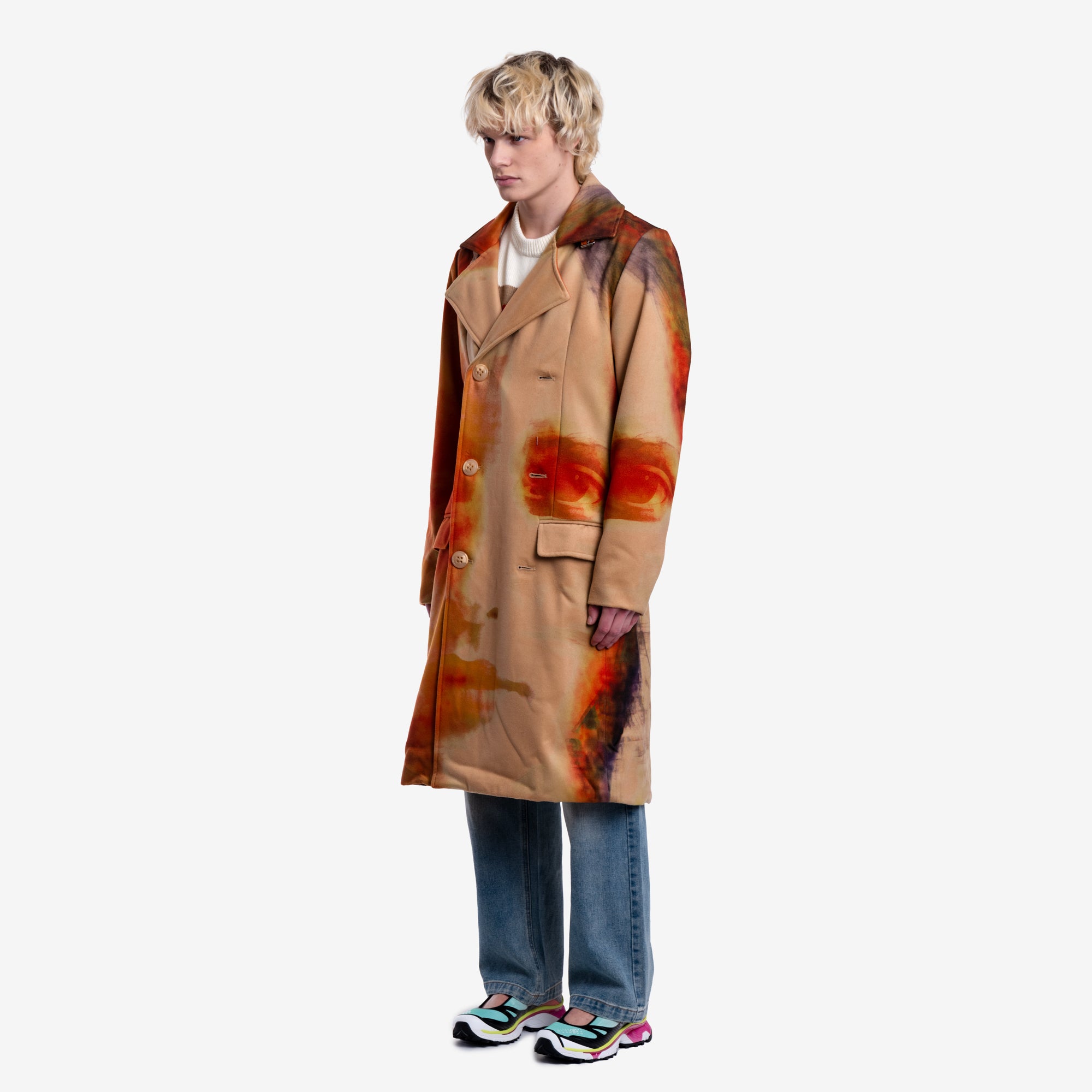 Photo of KidSuper Girl Face Overcoat - 3
