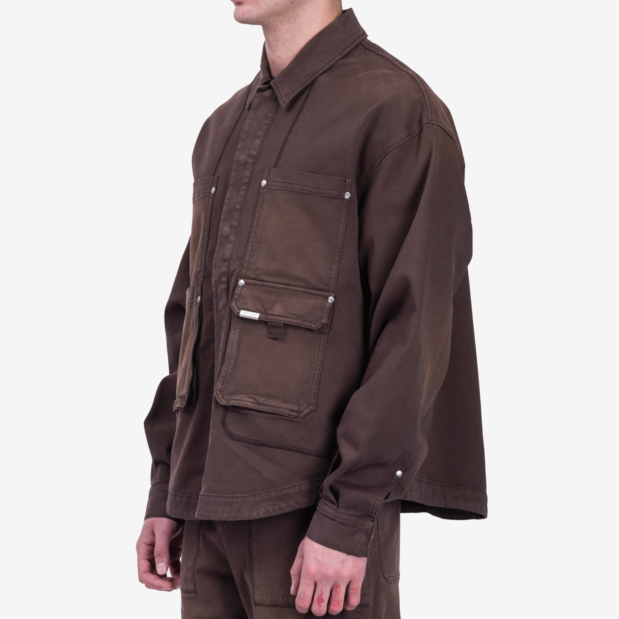 Represent Workshop Shirt Cedar - 3