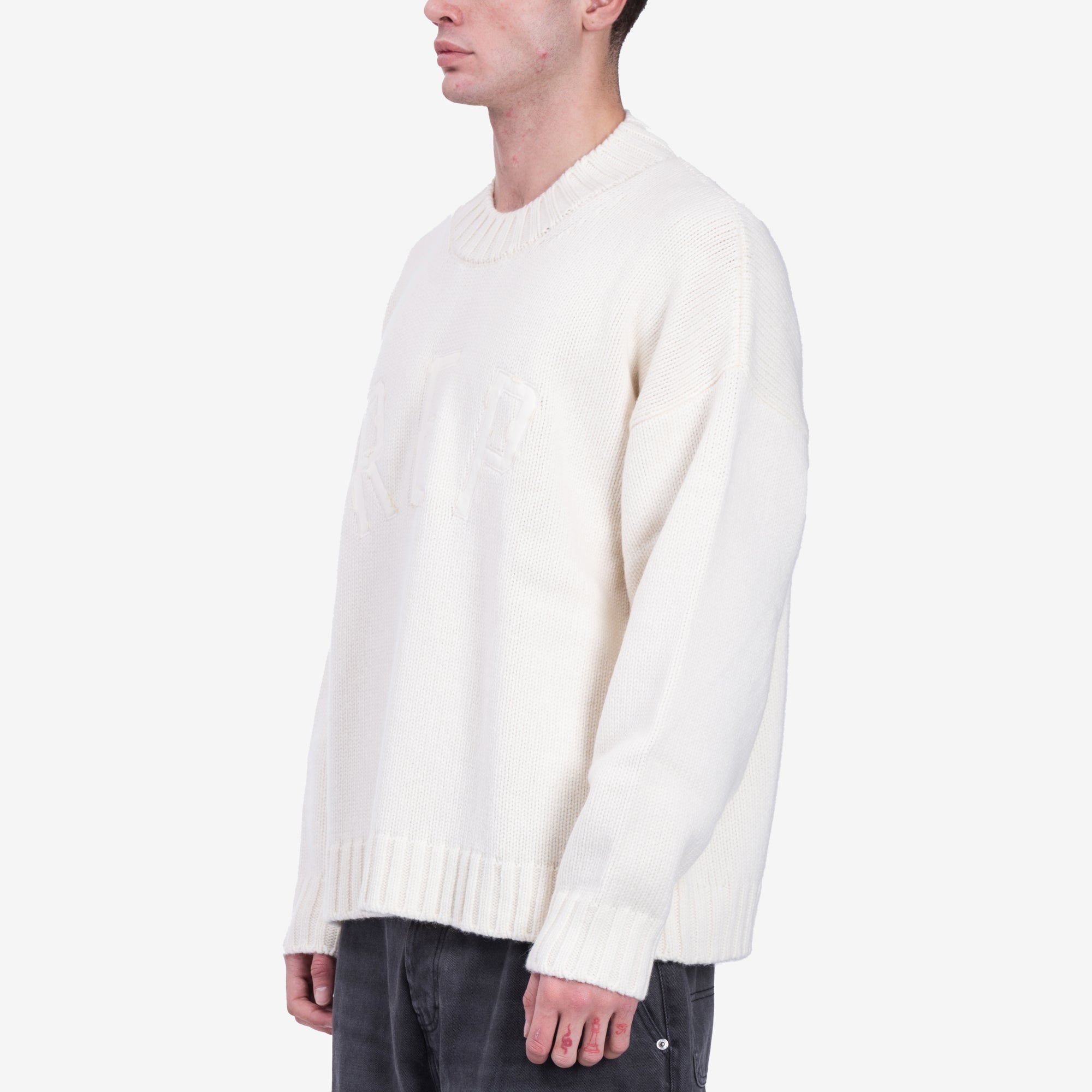 Represent Rep Sweater Oat - 2
