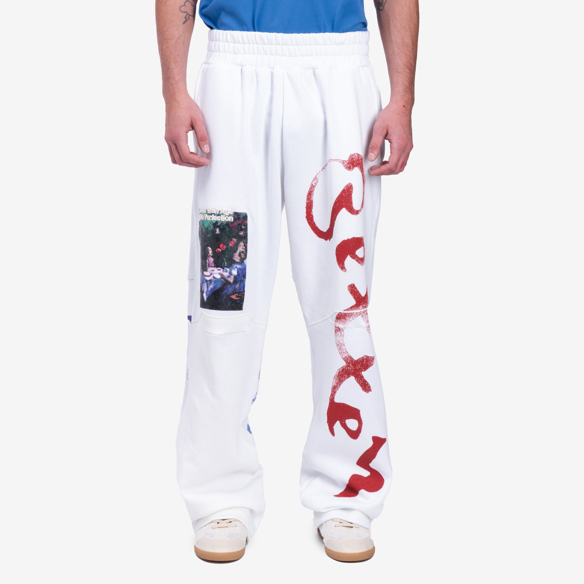 Better With Age Remoir Sweatpants White - 1
