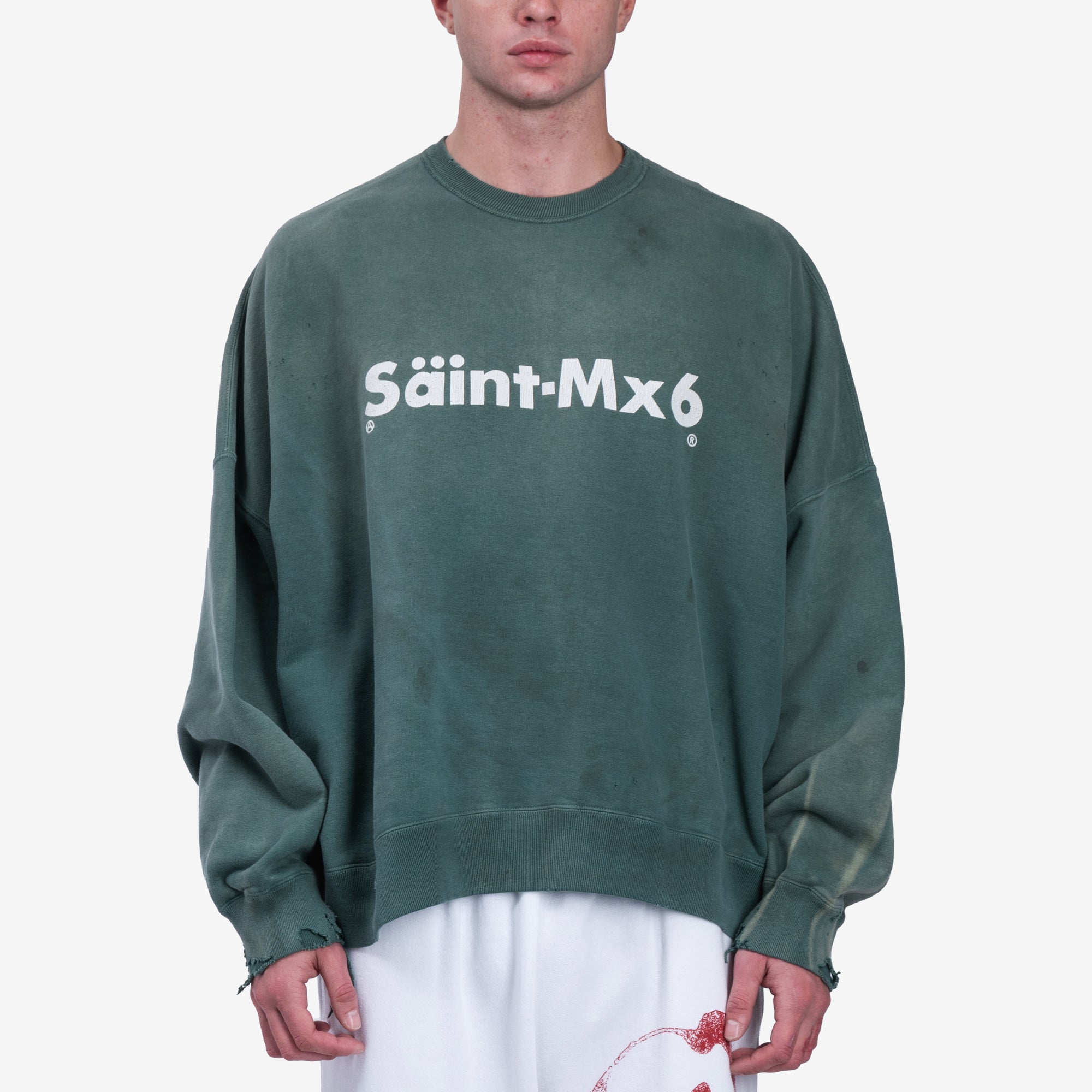 Saint Mxxxxxx Youth Sweatshirt Green - 1