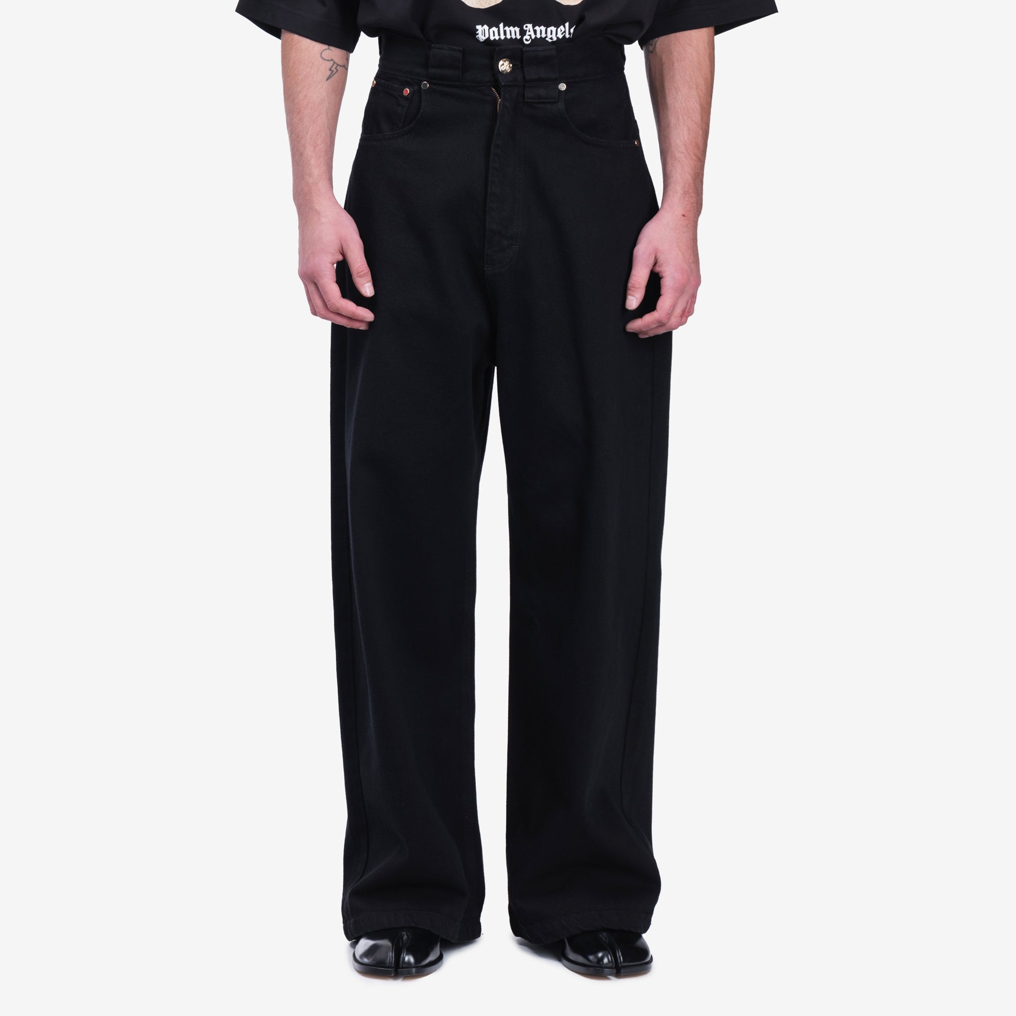 Willy Chavarria Santee Alley Jeans Black - 1