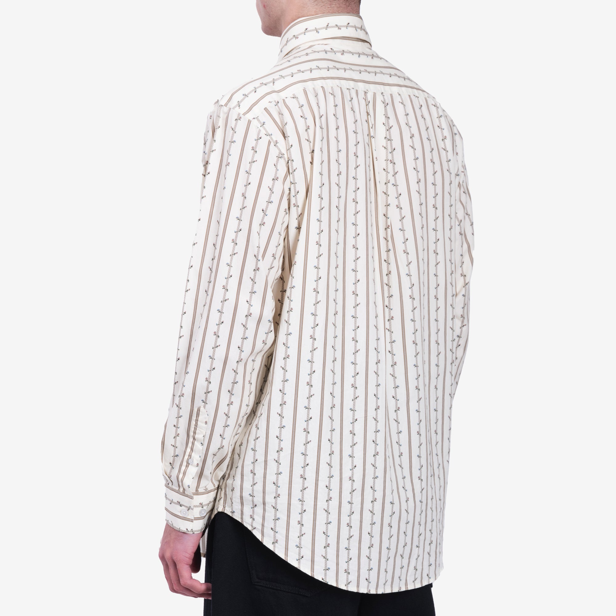 Drôle de Monsieur La Chemise Fleurs Tressees Ecru - 4