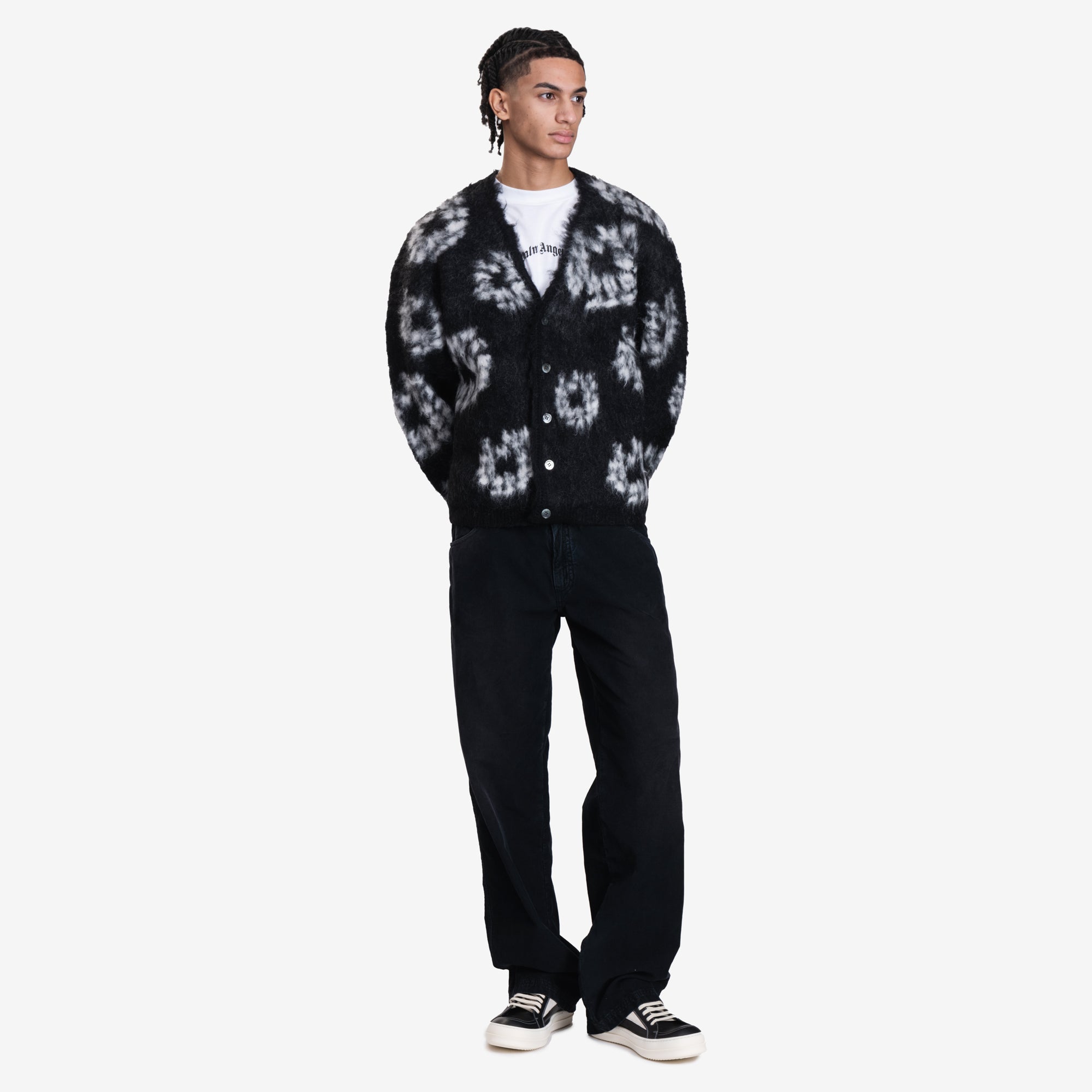 Photo of Palm Angels Monogram Corduroy Pants - 2