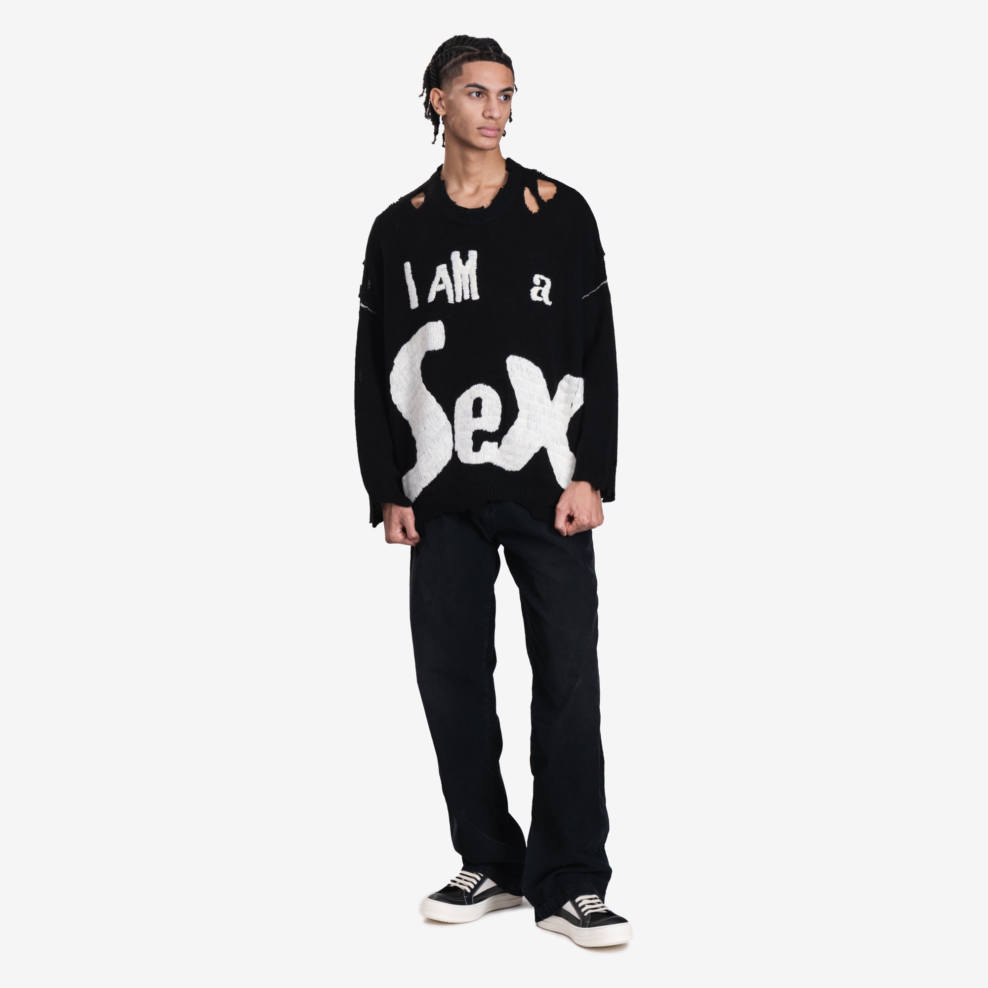 Saint Mxxxxxx Sex Pistols Sweater Black - 2