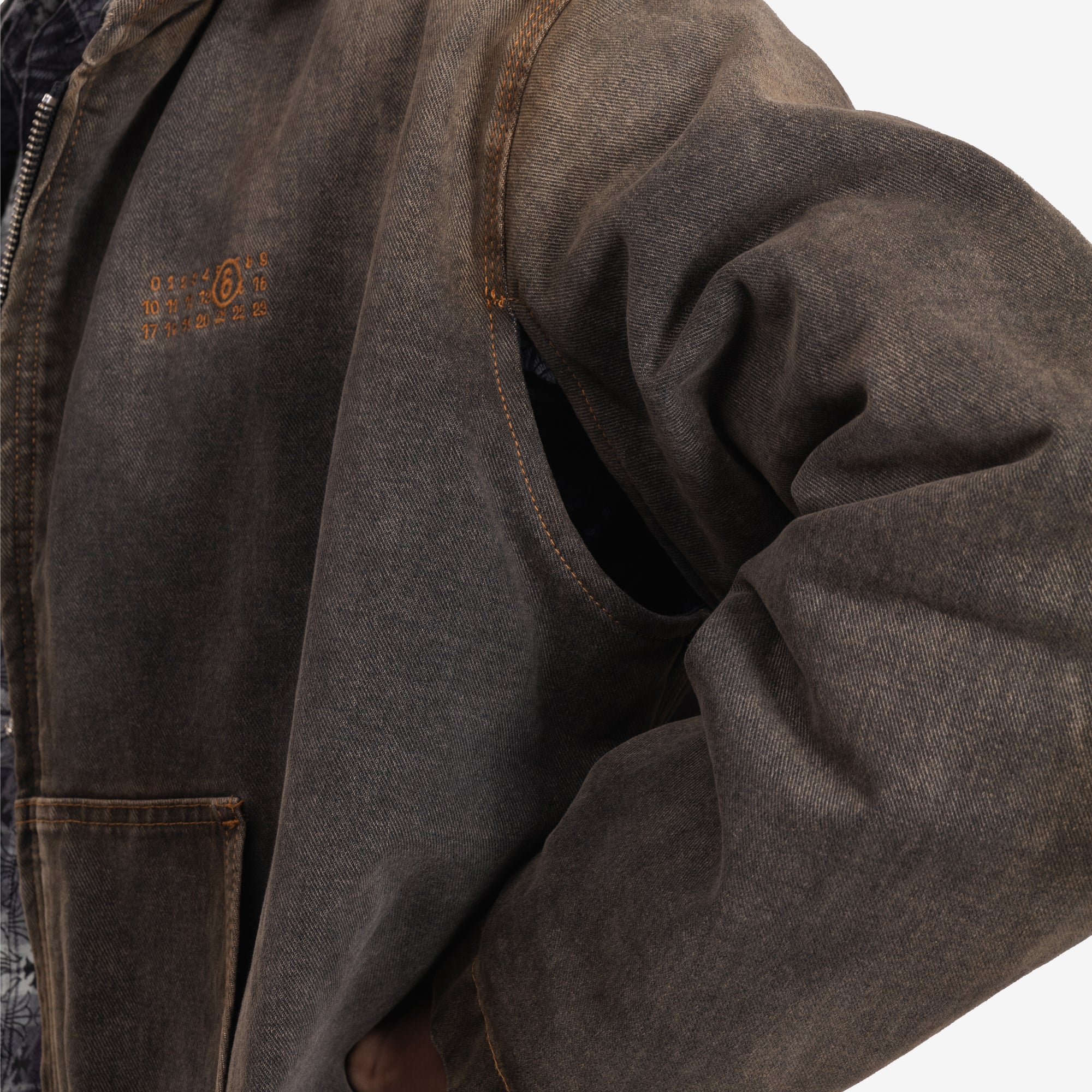 MM6 Worker Zip Hoody