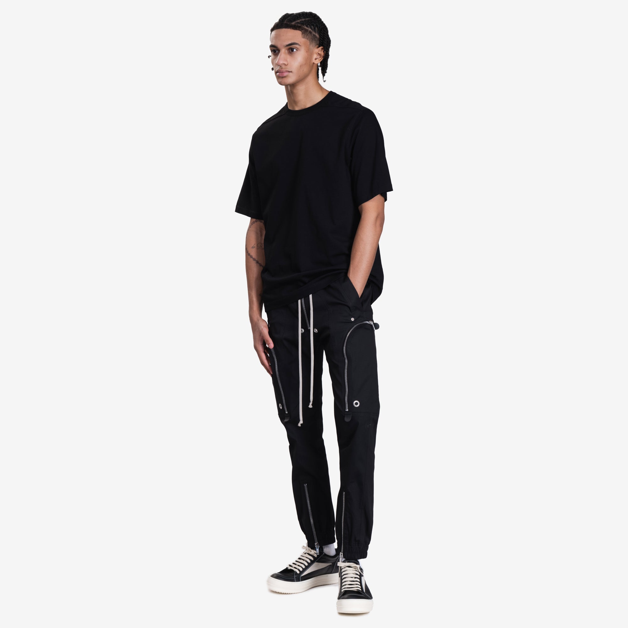 Rick Owens Bauhaus Cargo Pants Black - 2