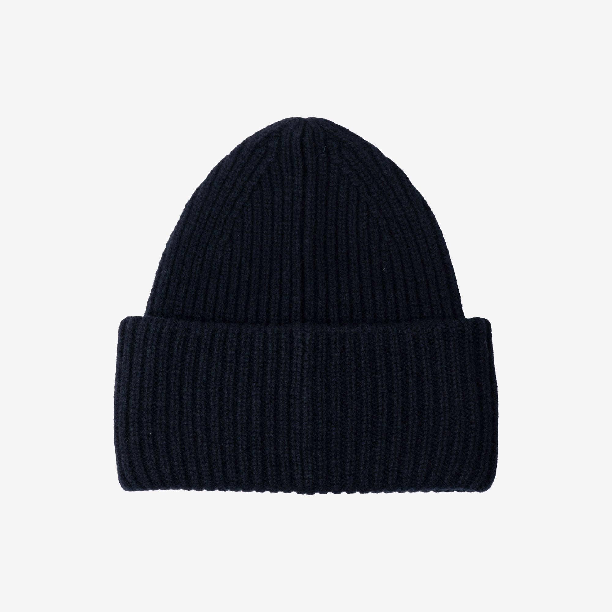 Acne Studios Large Face Logo Beanie Black - 3