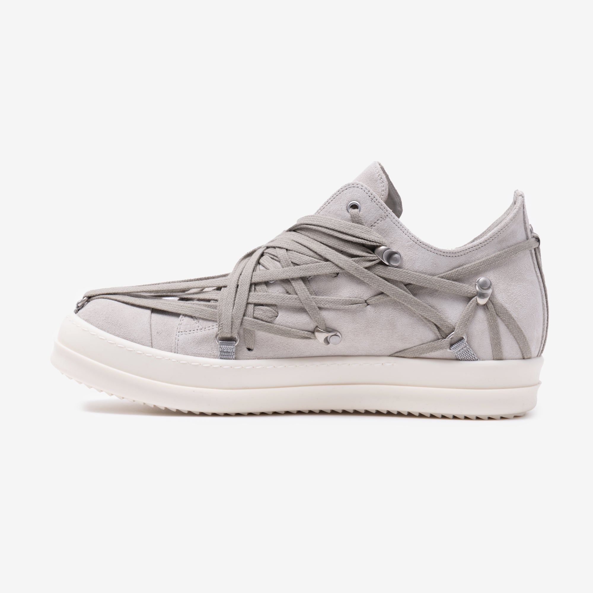 Rick Owens Megalaced Low - Top Sneakers Dinge/Milk/Milk - 4