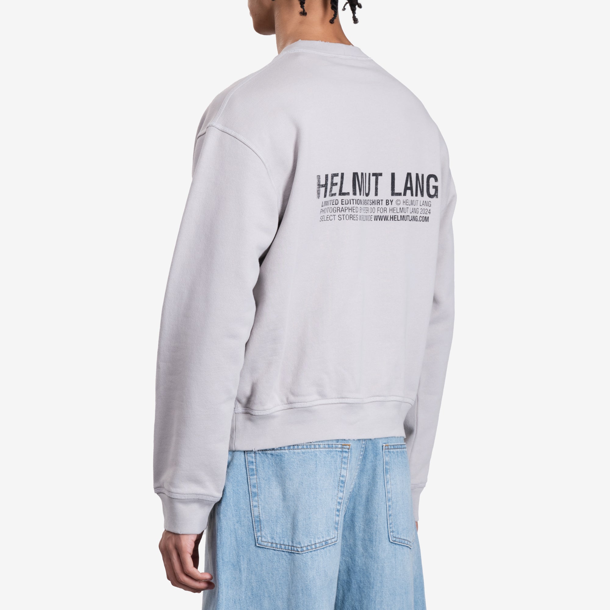 Helmut Lang Postcard Brooklyn Sweatshirt Grey - 4