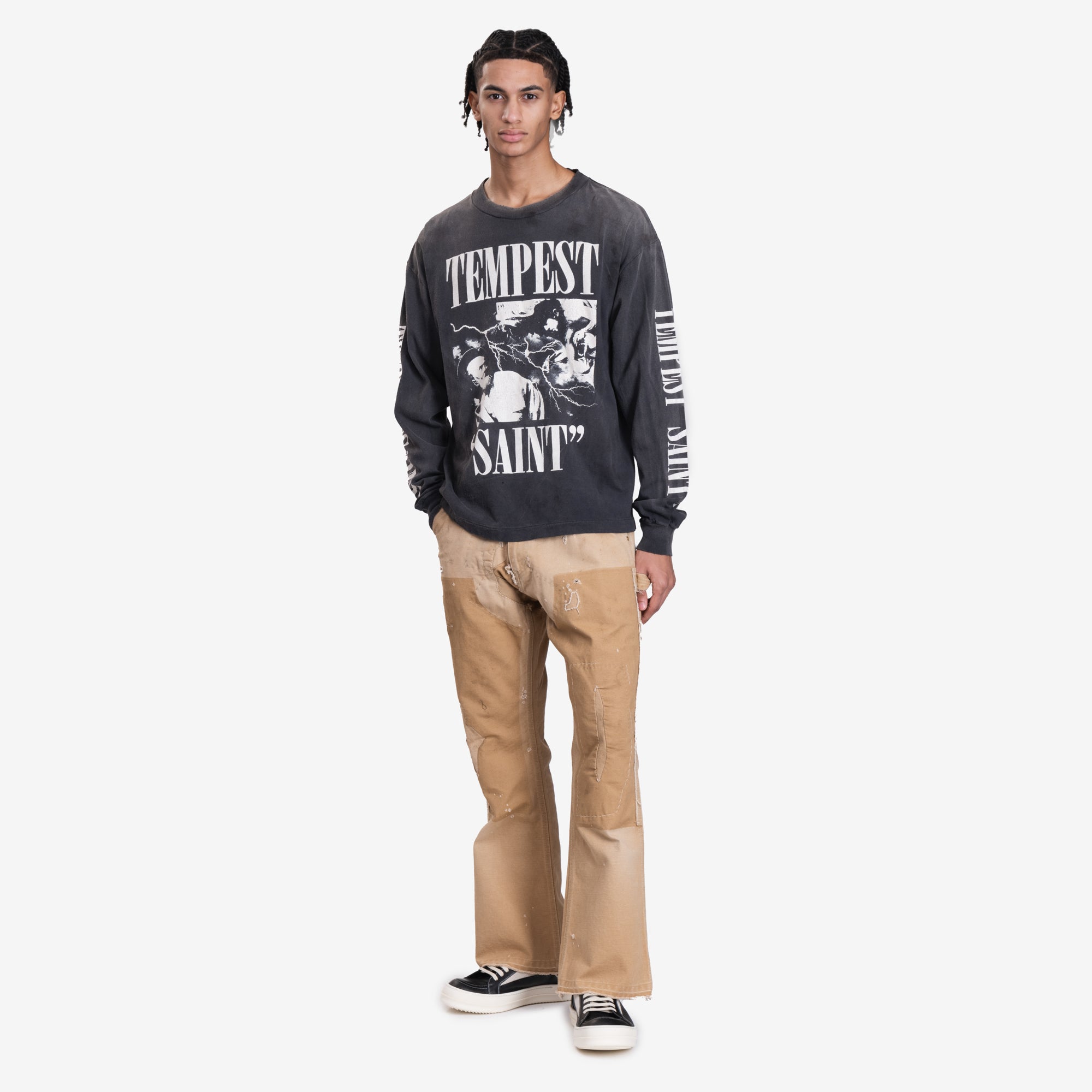 Saint Mxxxxxx Tempest Long Sleeve T-Shirt Black - 2