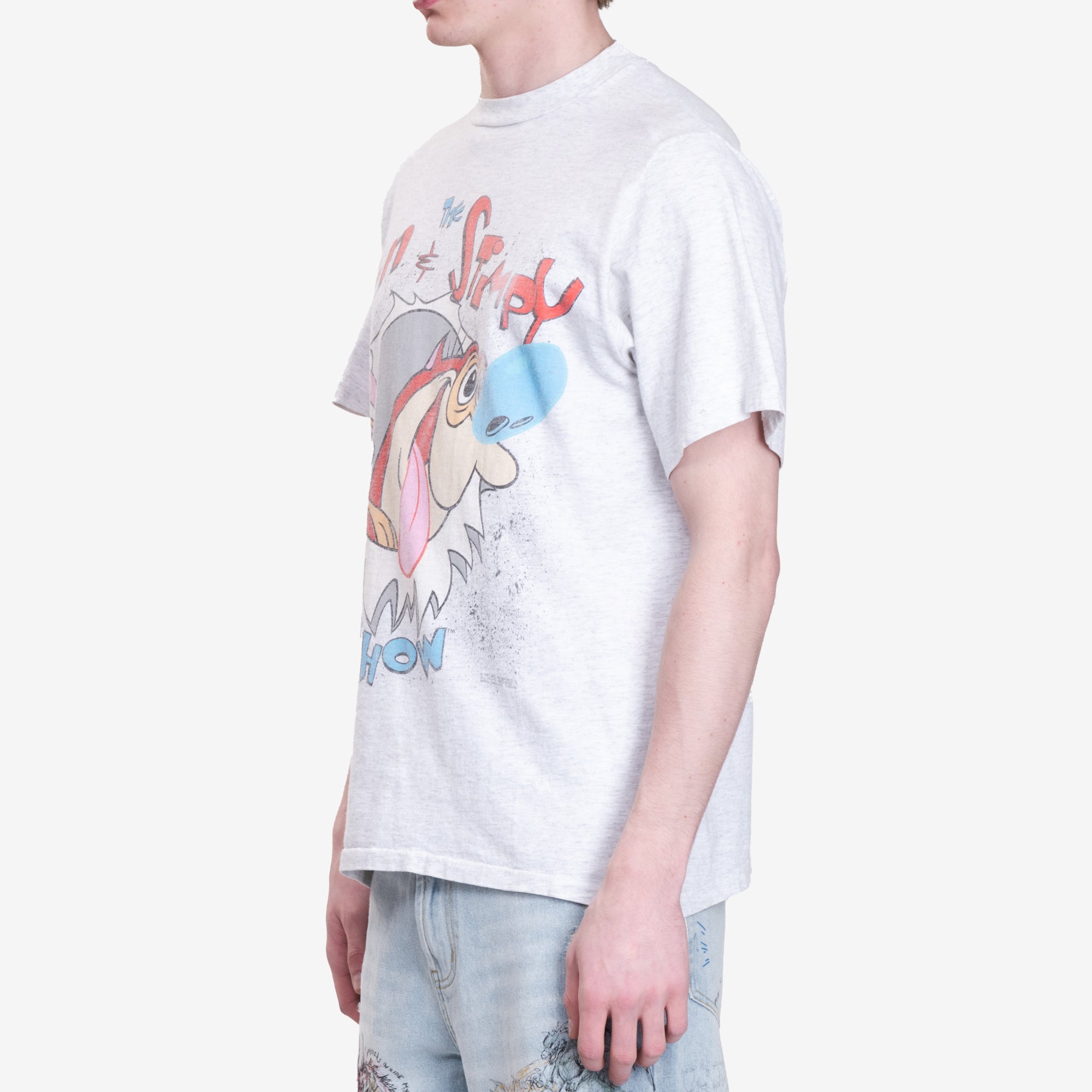 Earthling VIP Ren and Stimpy Vintage T-Shirt White - 3