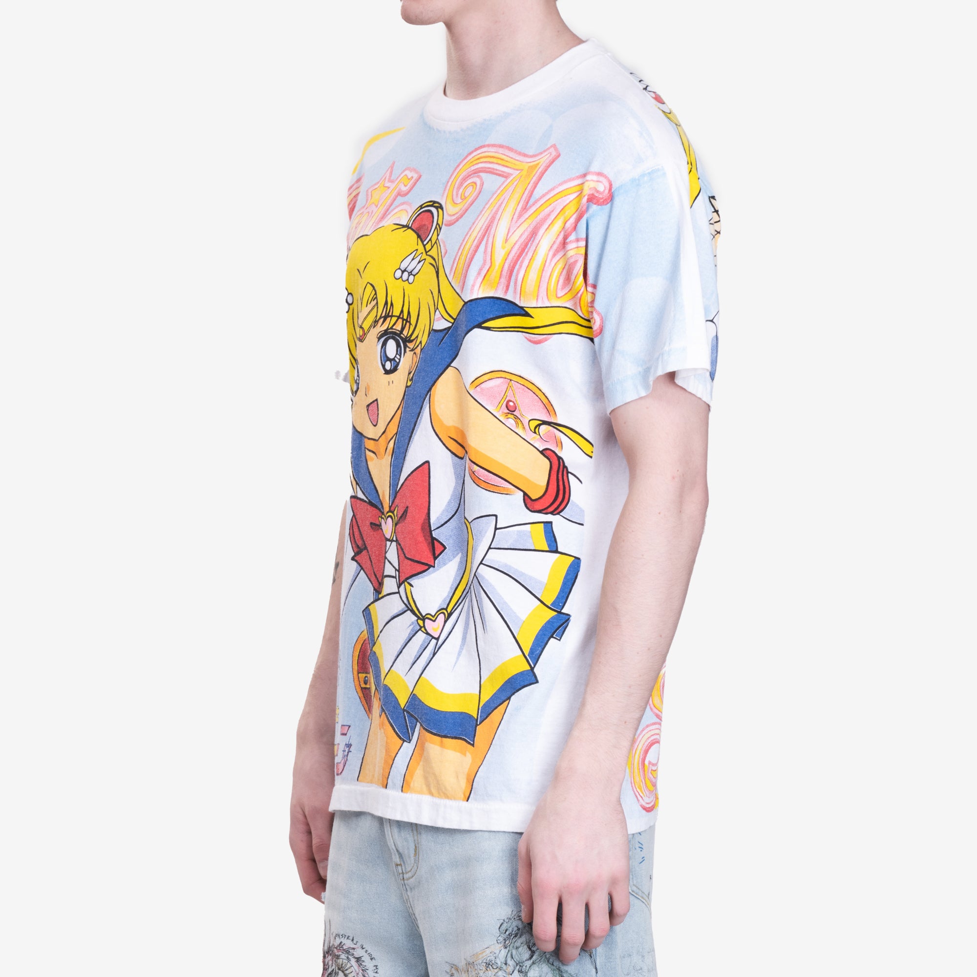 Earthling VIP Sailor Moon Vintage T-Shirt White - 4