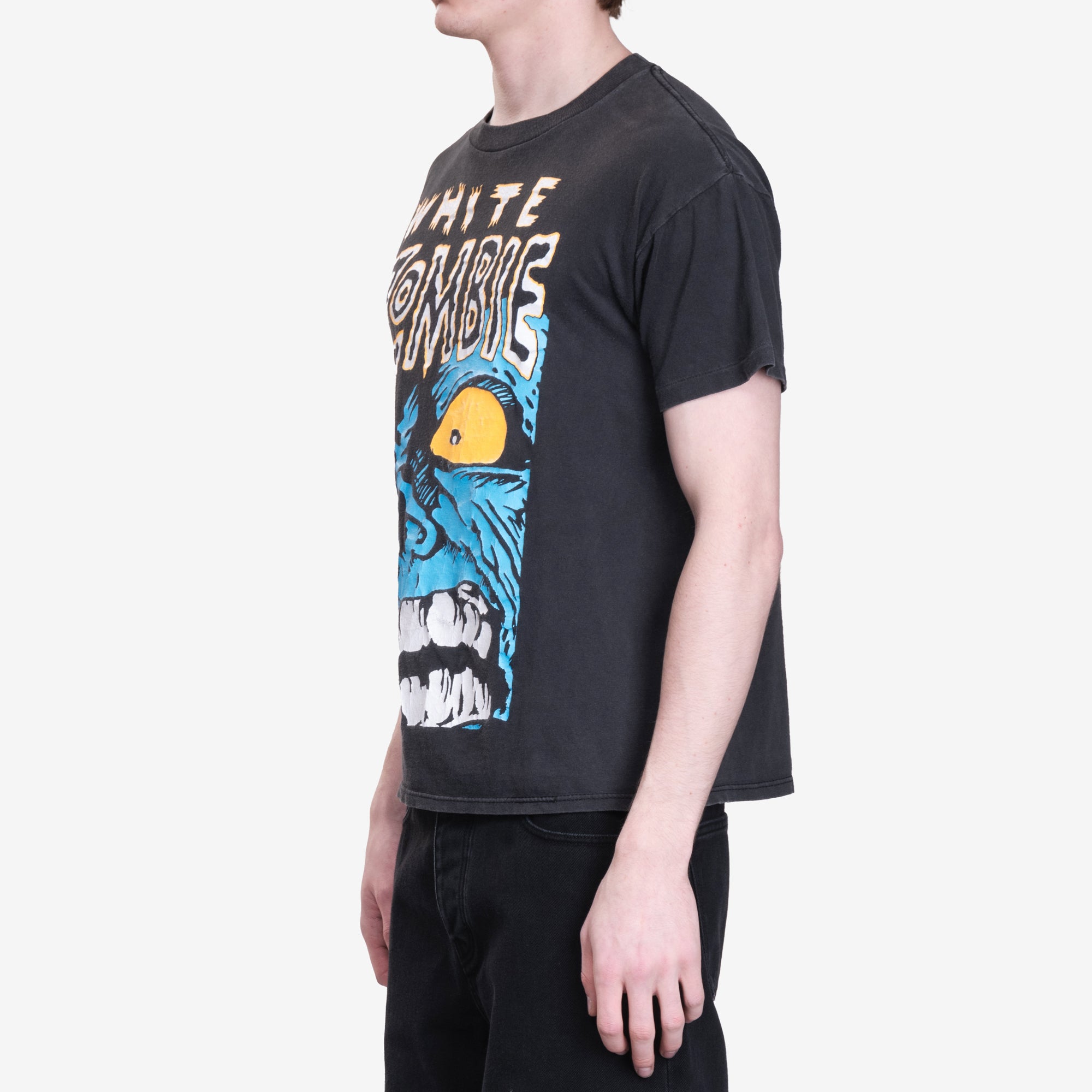 Earthling VIP White Zombie Vintage T-Shirt Black - 5