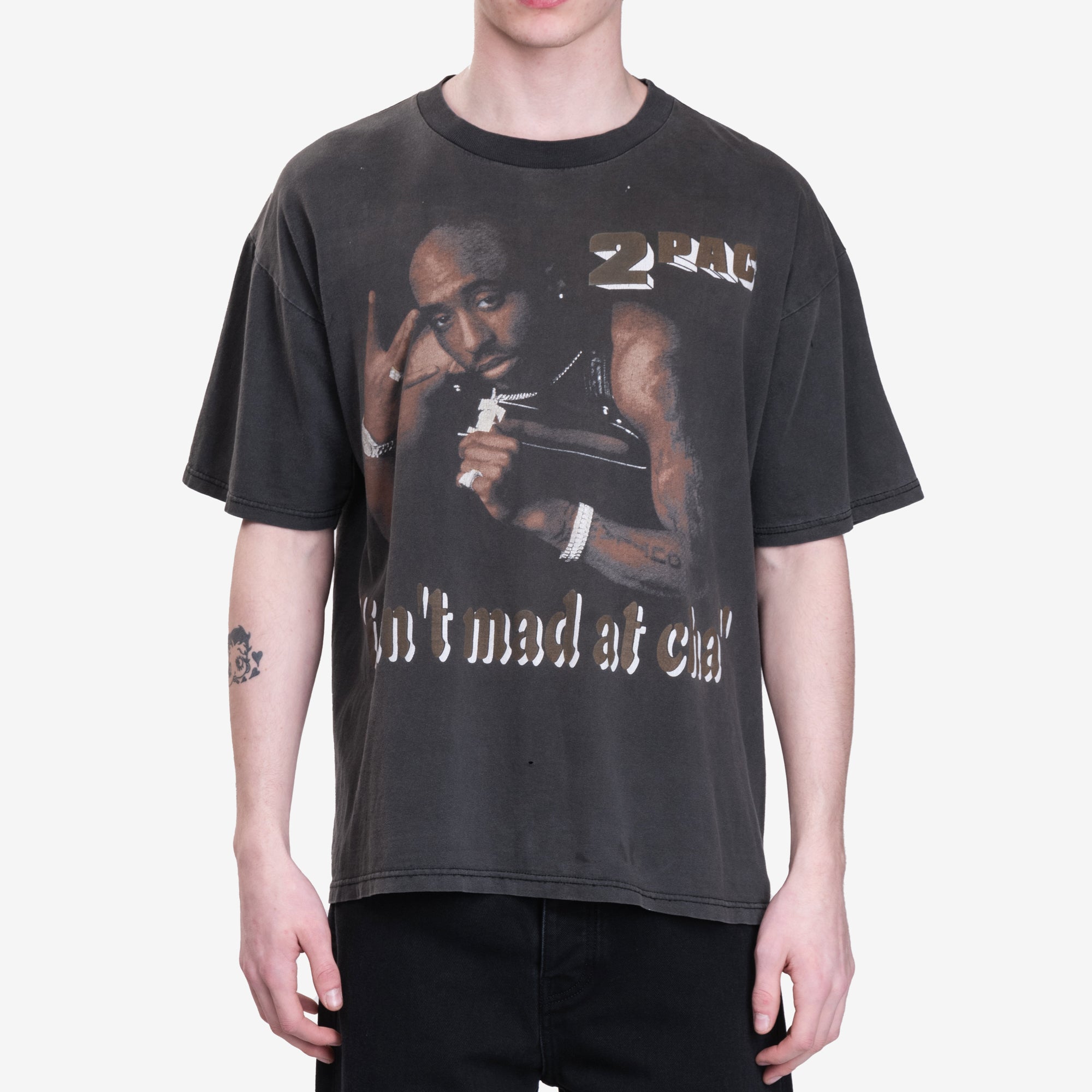 Earthling VIP 2Pac Vintage T-Shirt Black - 4