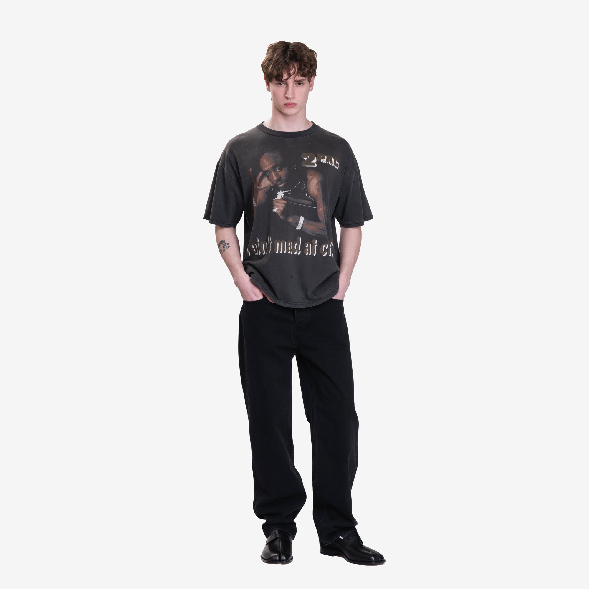 Earthling VIP 2Pac Vintage T-Shirt Black - 2