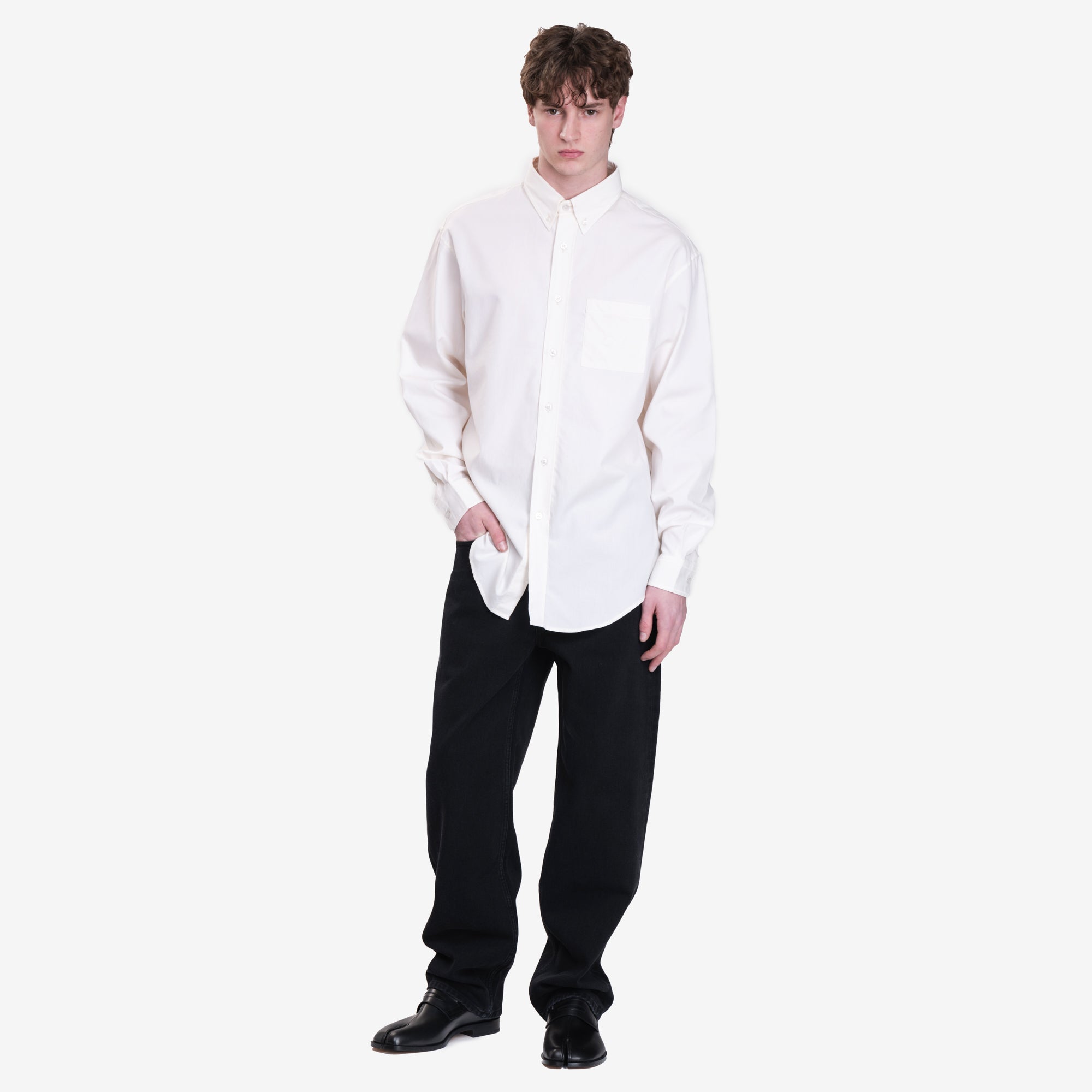 Drôle de Monsieur La Chemise Oxford White - 2