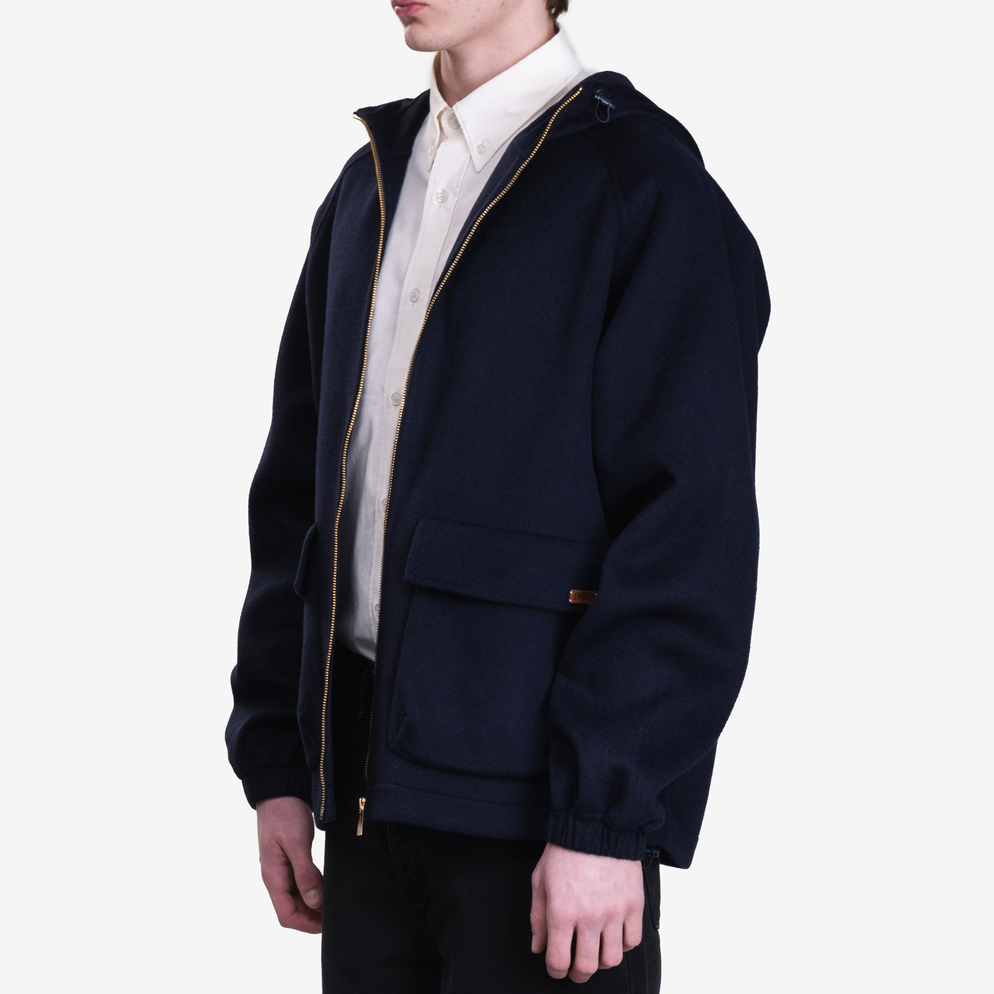 Drôle de Monsieur La Veste a Capuche Laine Navy - 3