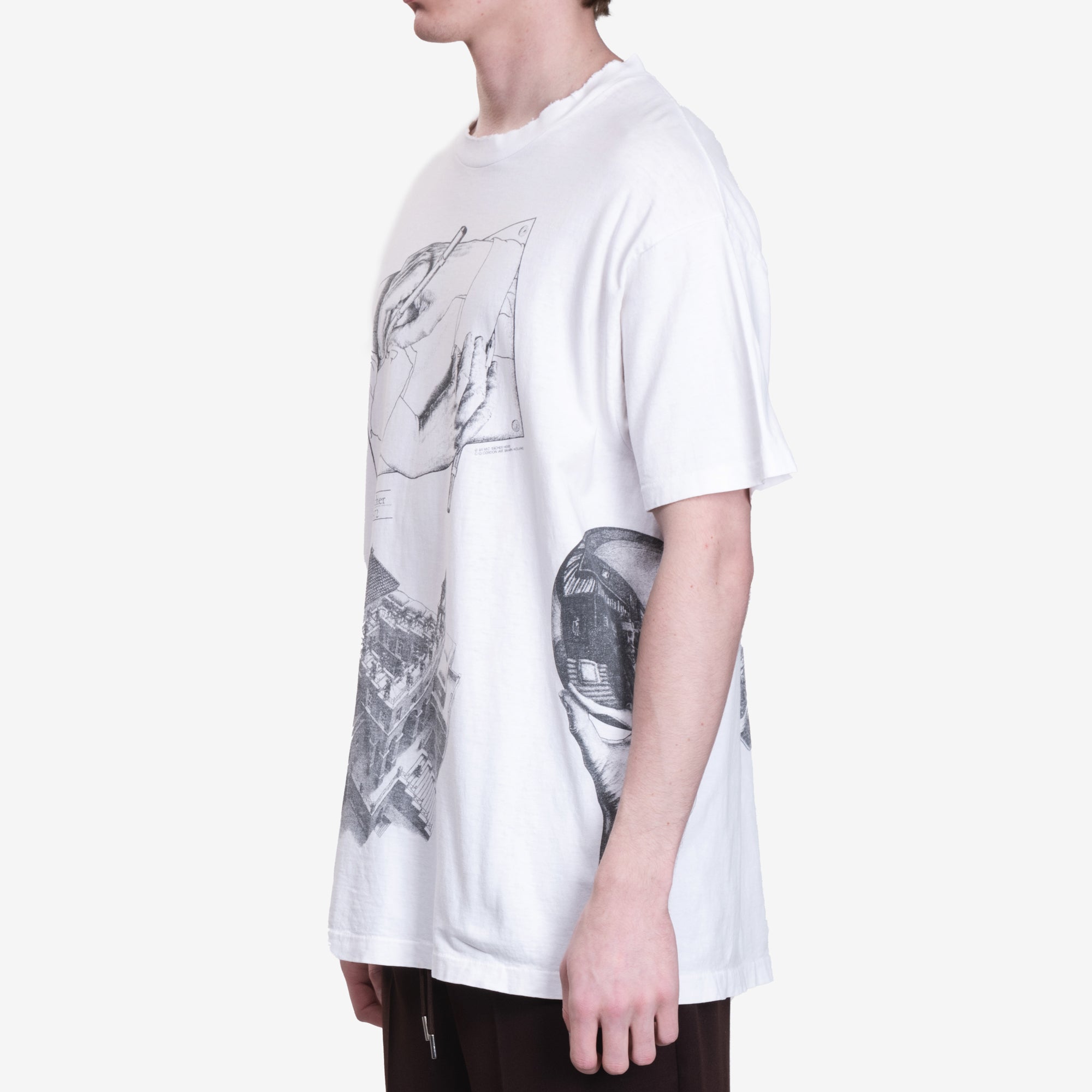 Earthling VIP MC Escher Vintage T-Shirt White - 5