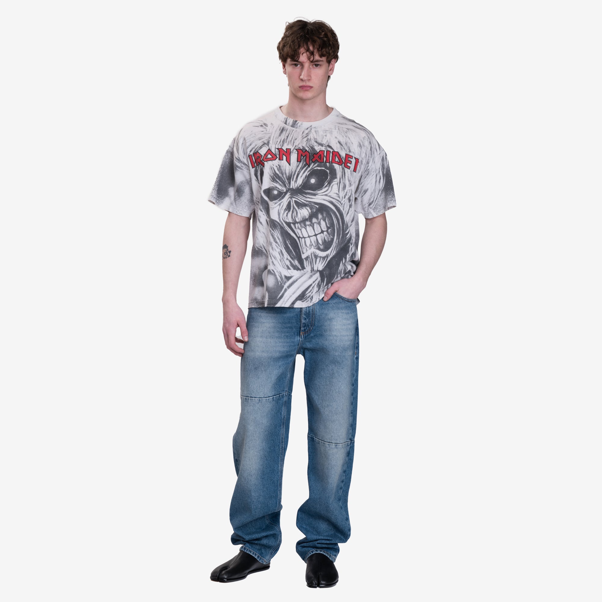 Earthling VIP Iron Maiden Vintage T-Shirt White - 2