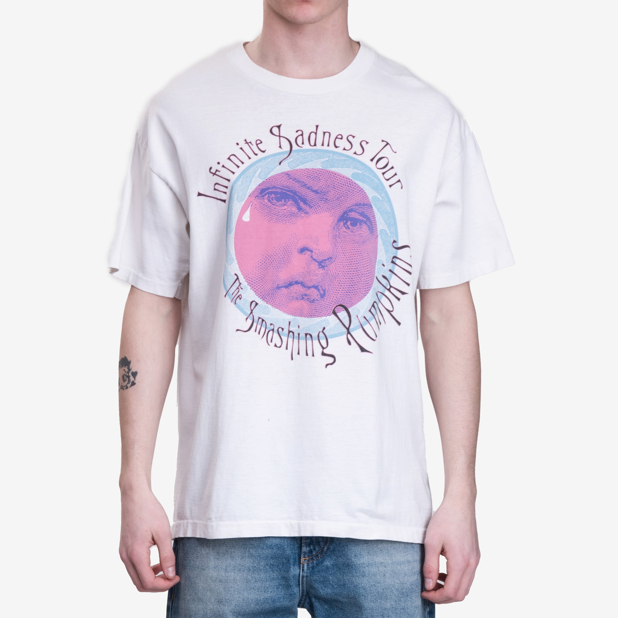 Earthling VIP Smashing Pumpkins Vintage T-Shirt White - 4